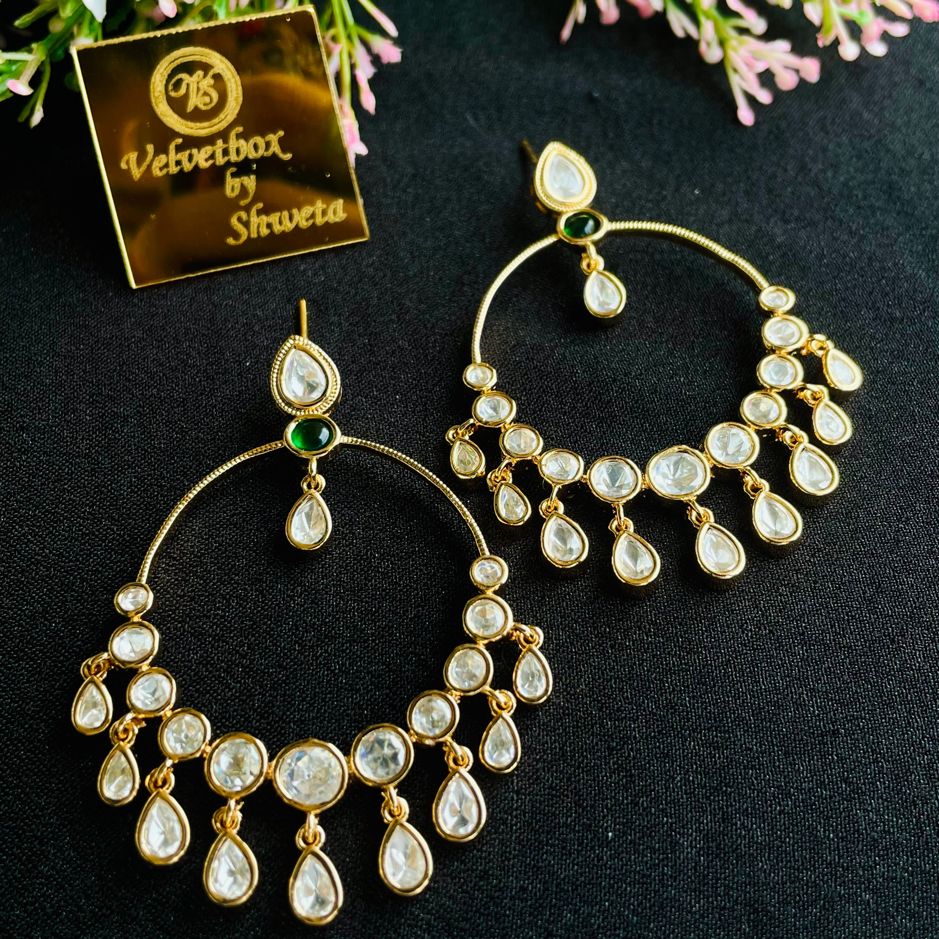 Nayaab Julia Polki Earrings