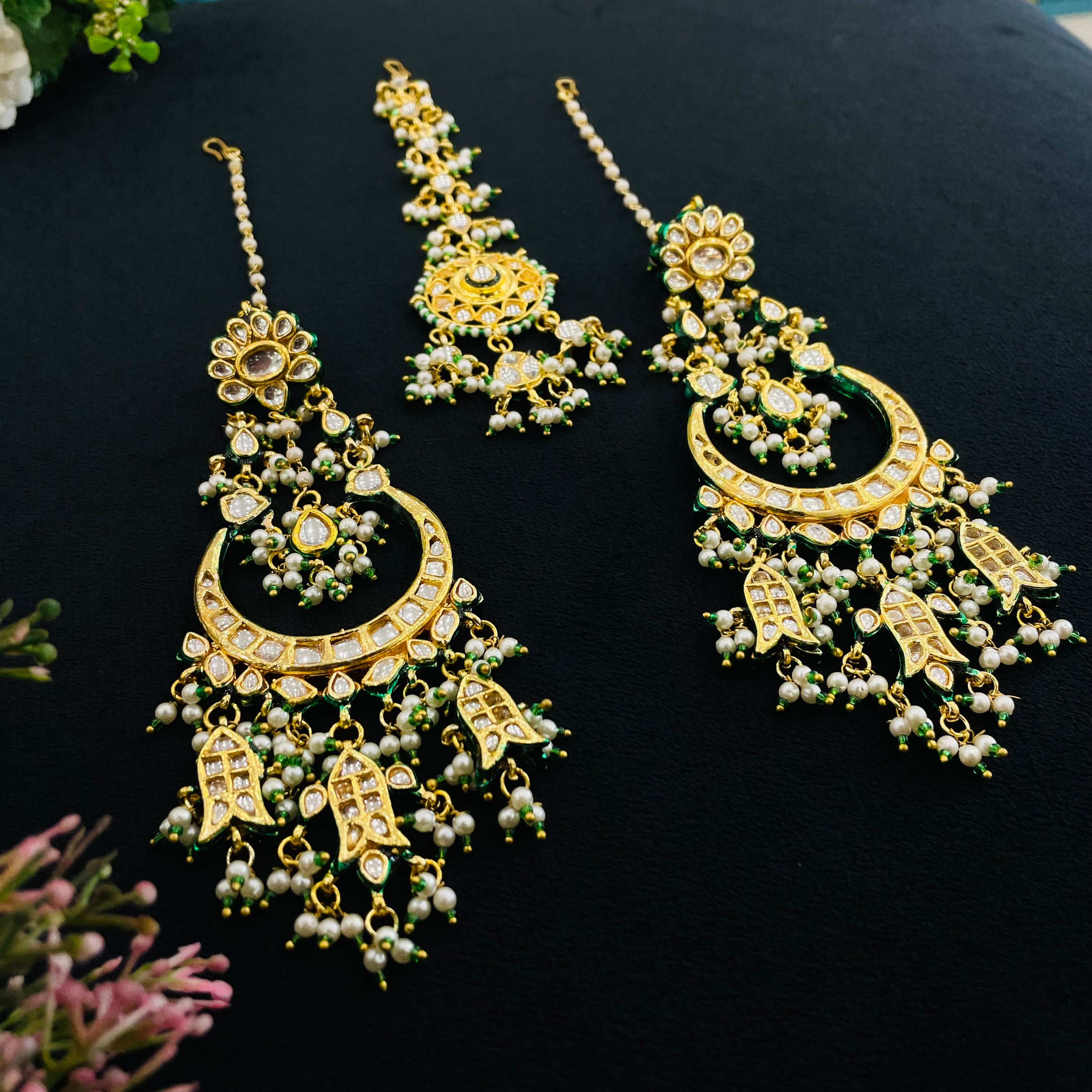 Nayaab Zara Polki Earrings