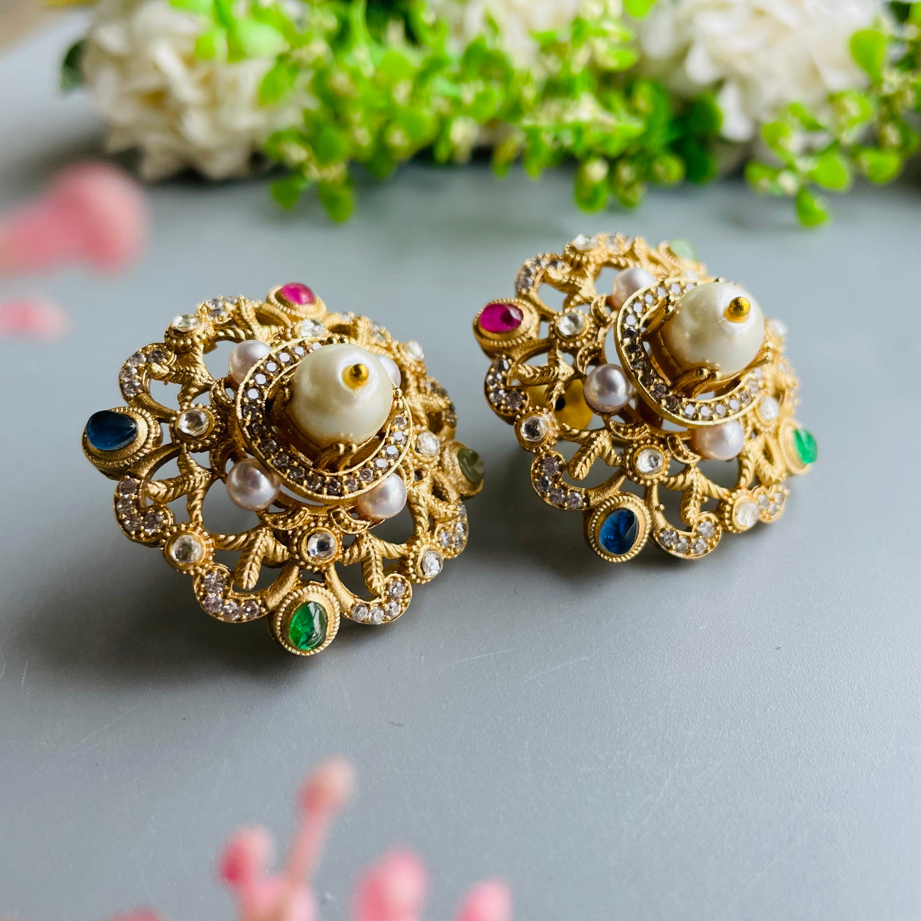 Nayaab Polki Arshi Studs