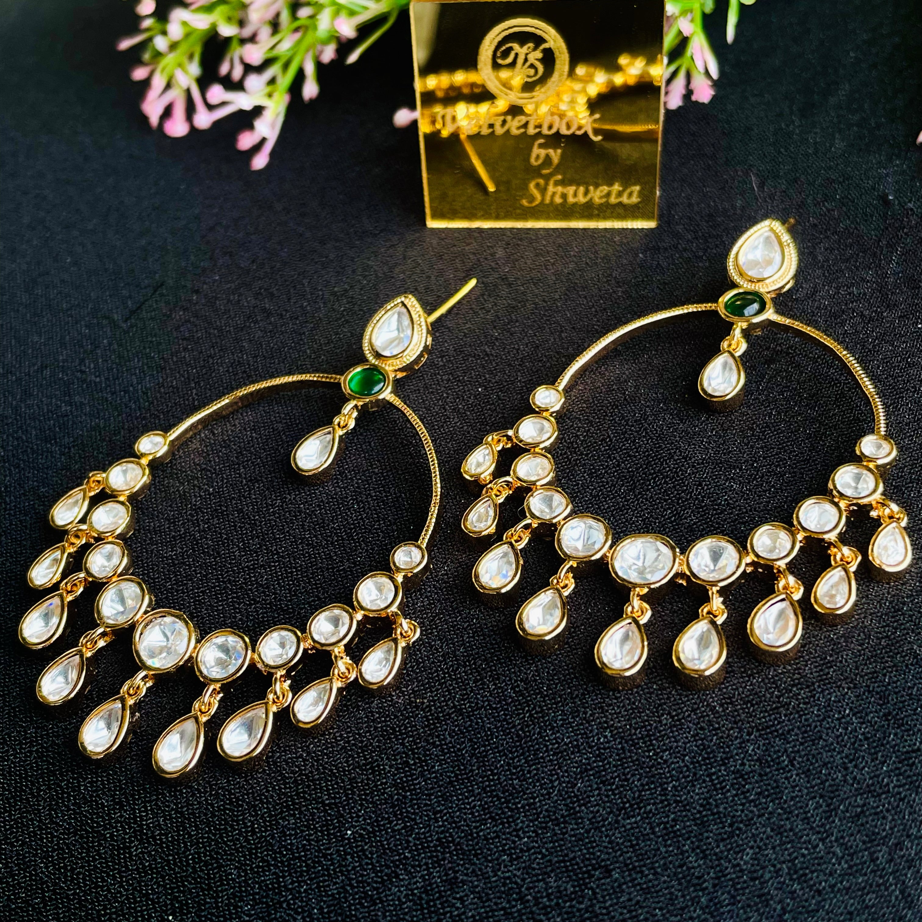 Nayaab Julia Polki Earrings