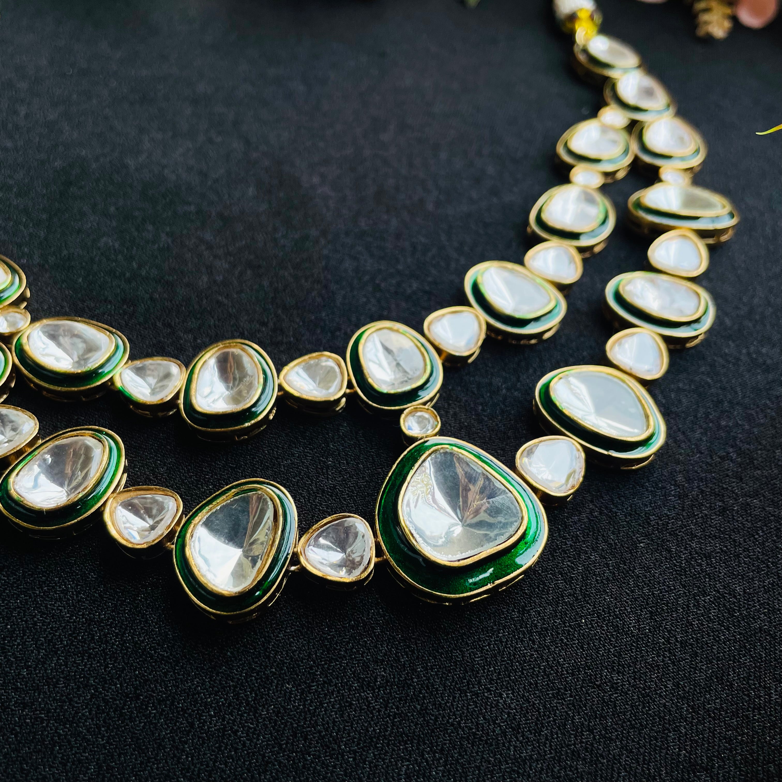 Nayaab Bhavya Polki Neckpiece