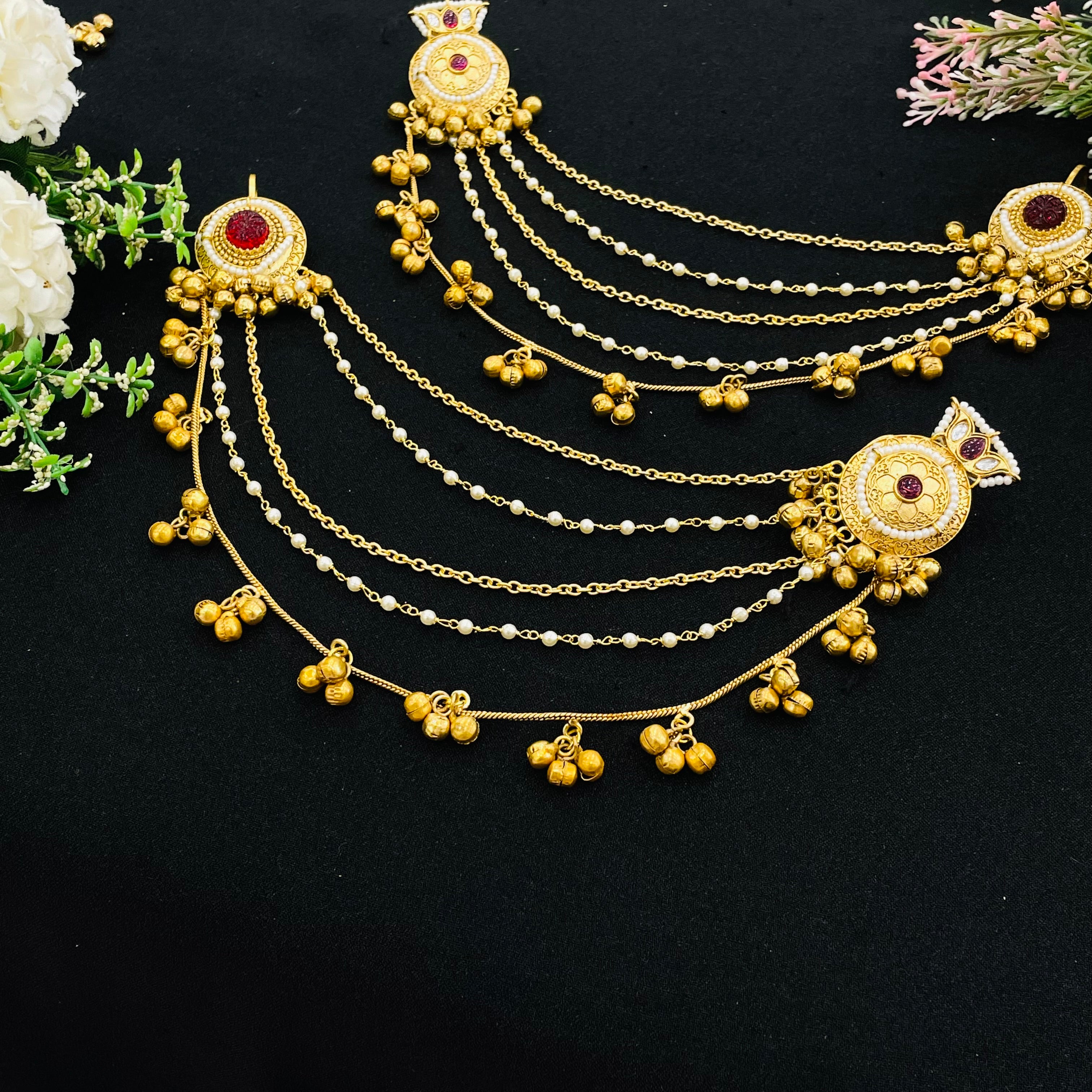 Nayaab Priyanka Earring Kanchain