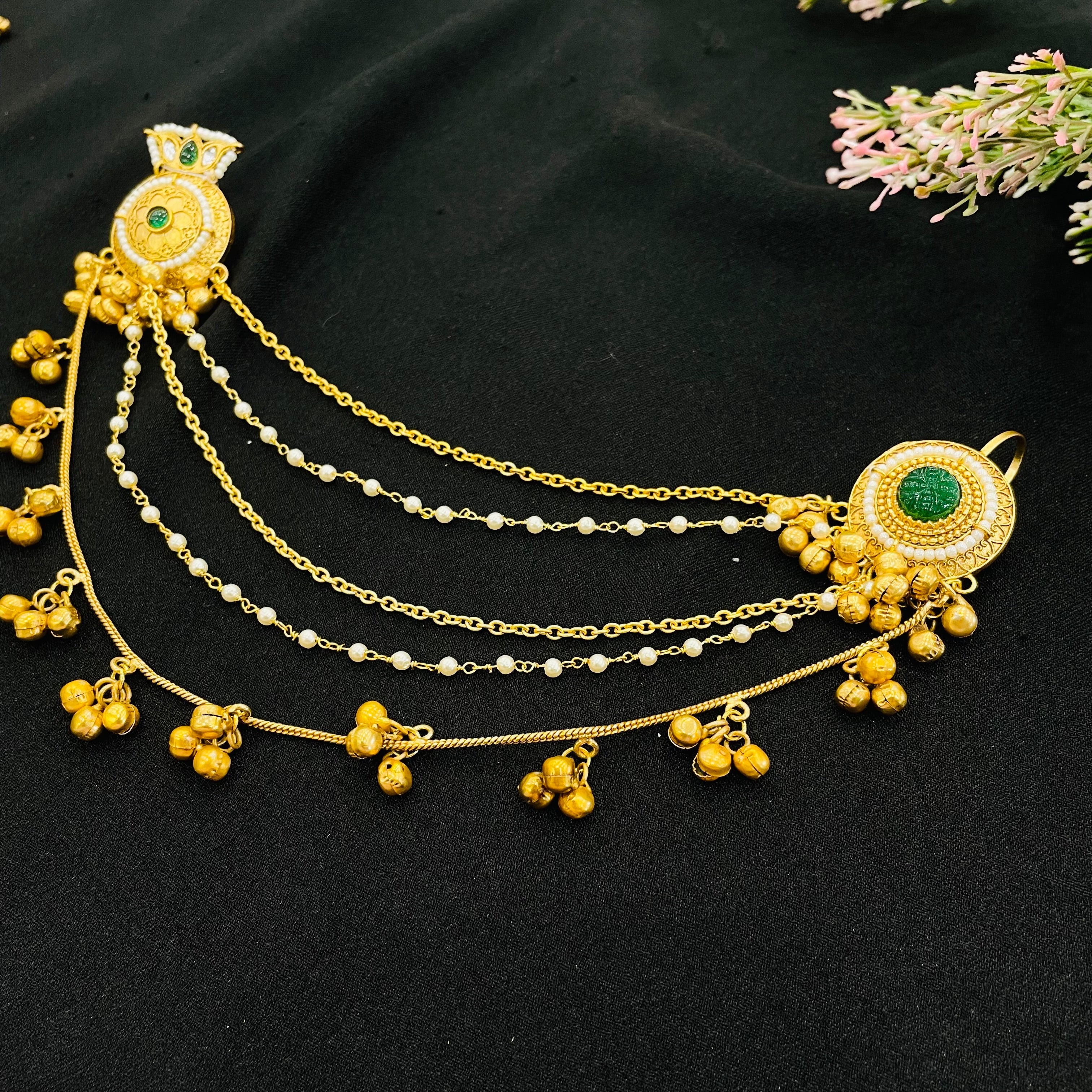 Nayaab Priyanka Earring Kanchain