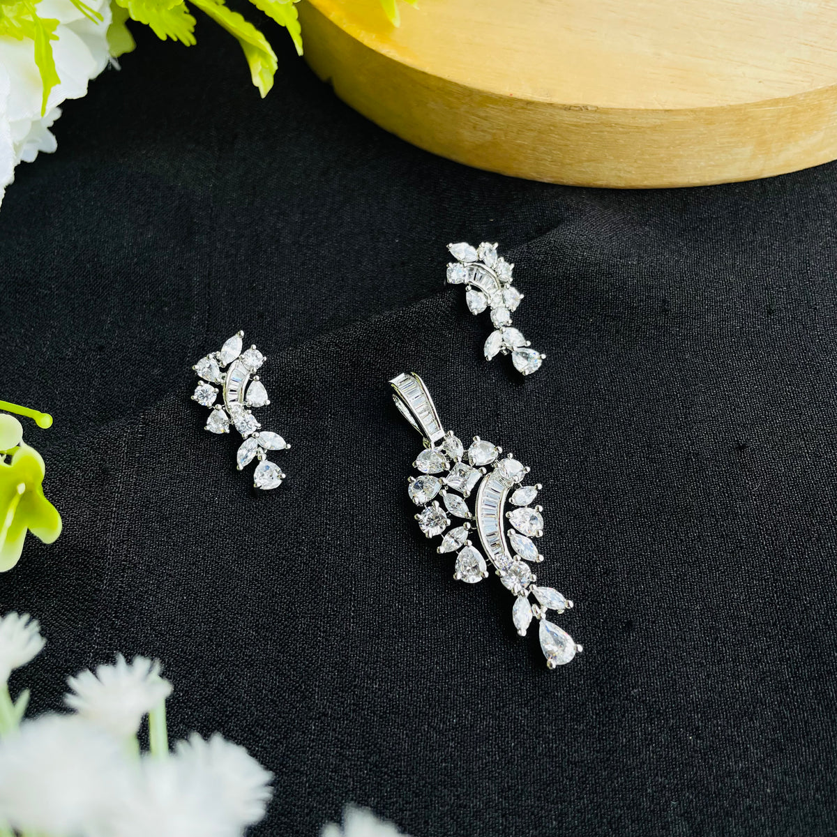 Crystal Pendant Set