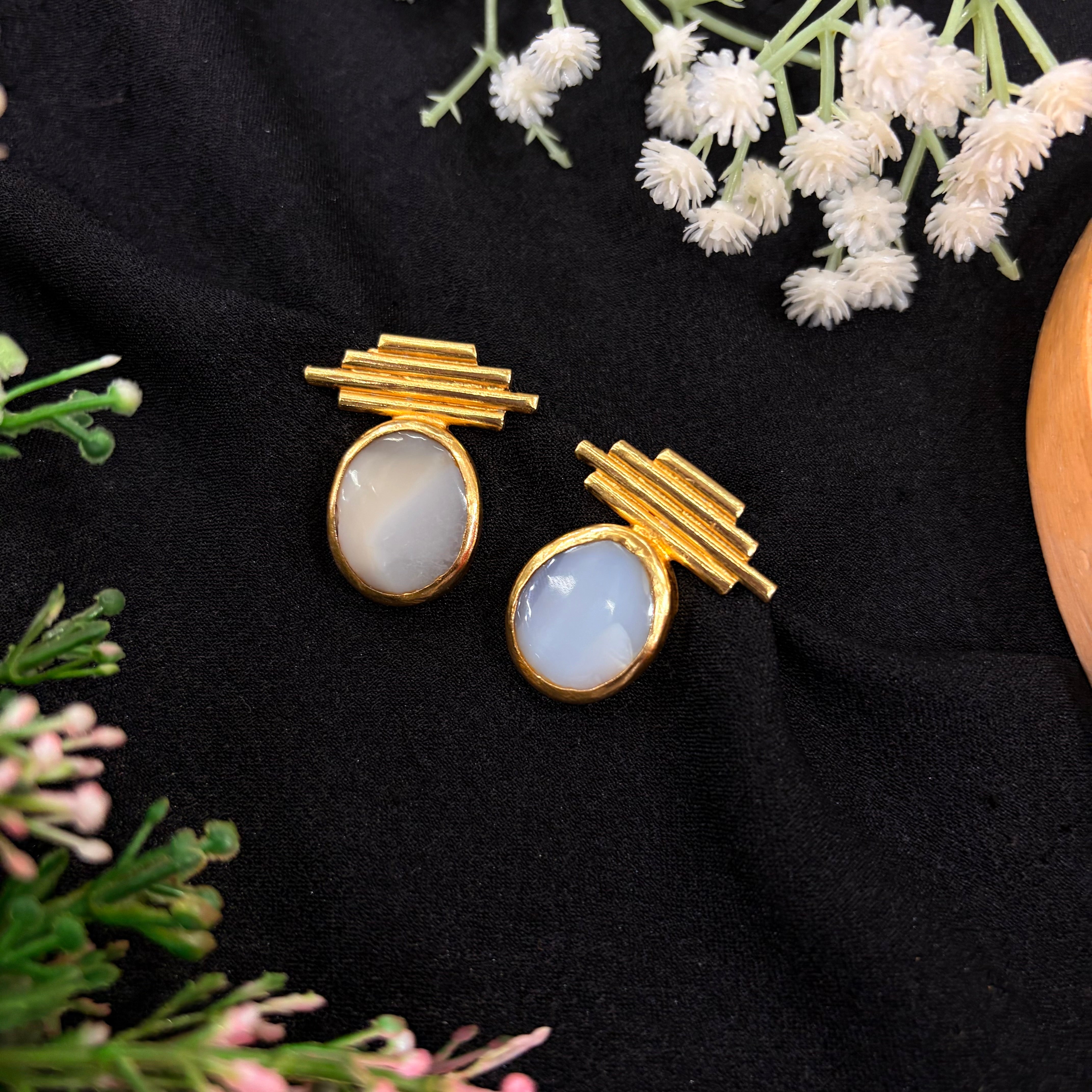 Elara Opaline Earrings
