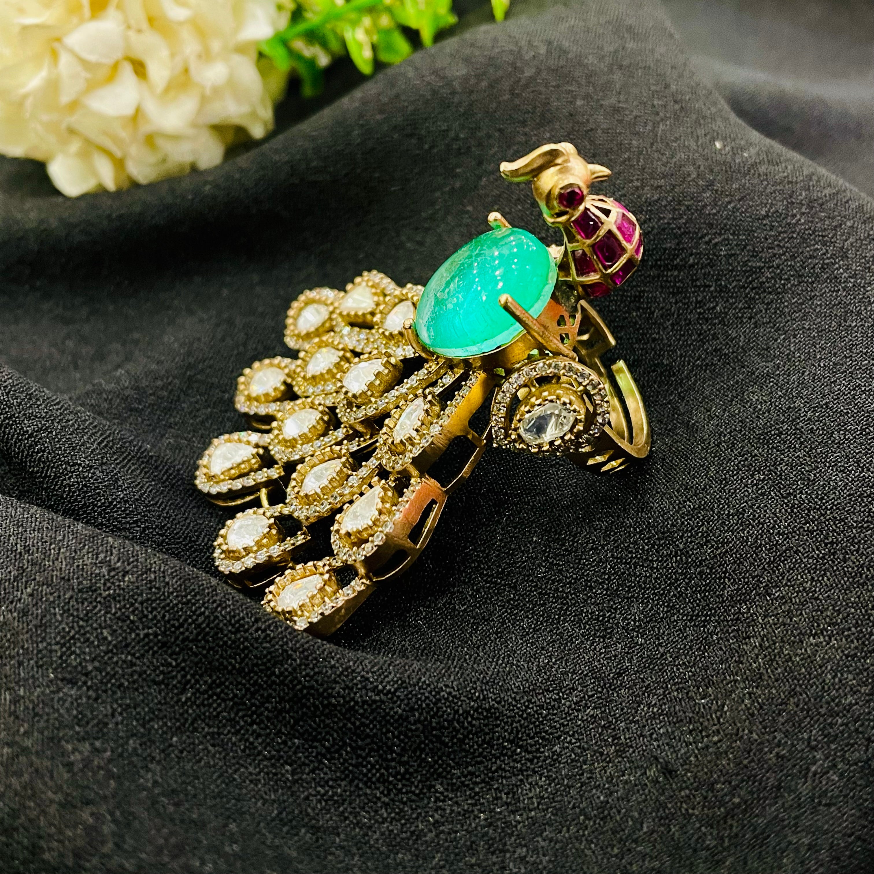 Nayaab Mayur ring adjustable