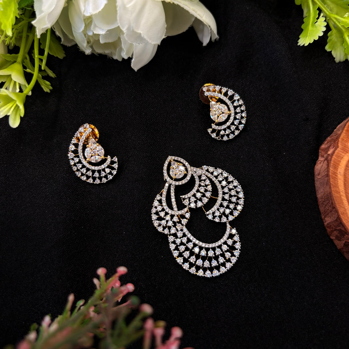 Celeste Arc Pendant Set