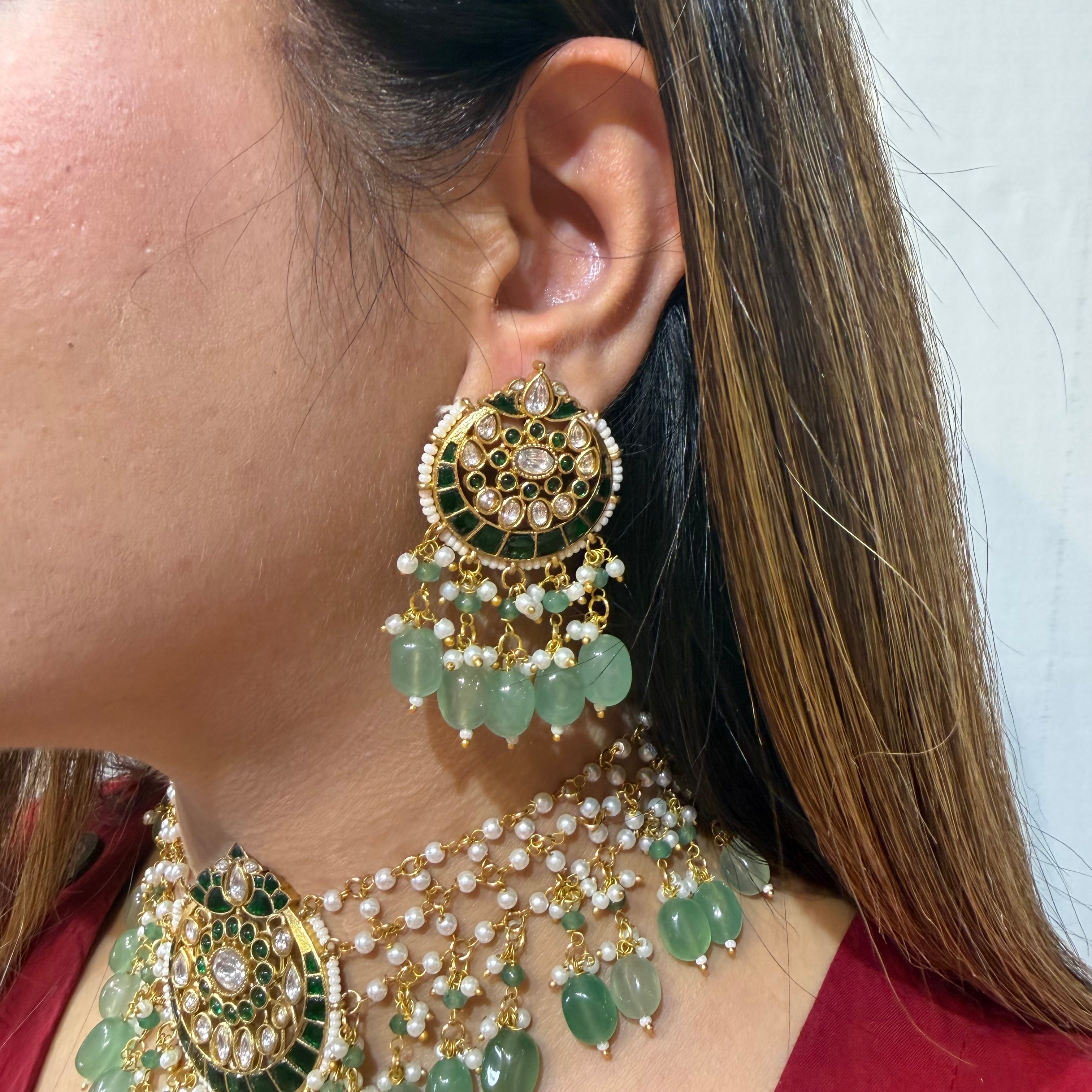 Nayaab Meher Polki neckpiece