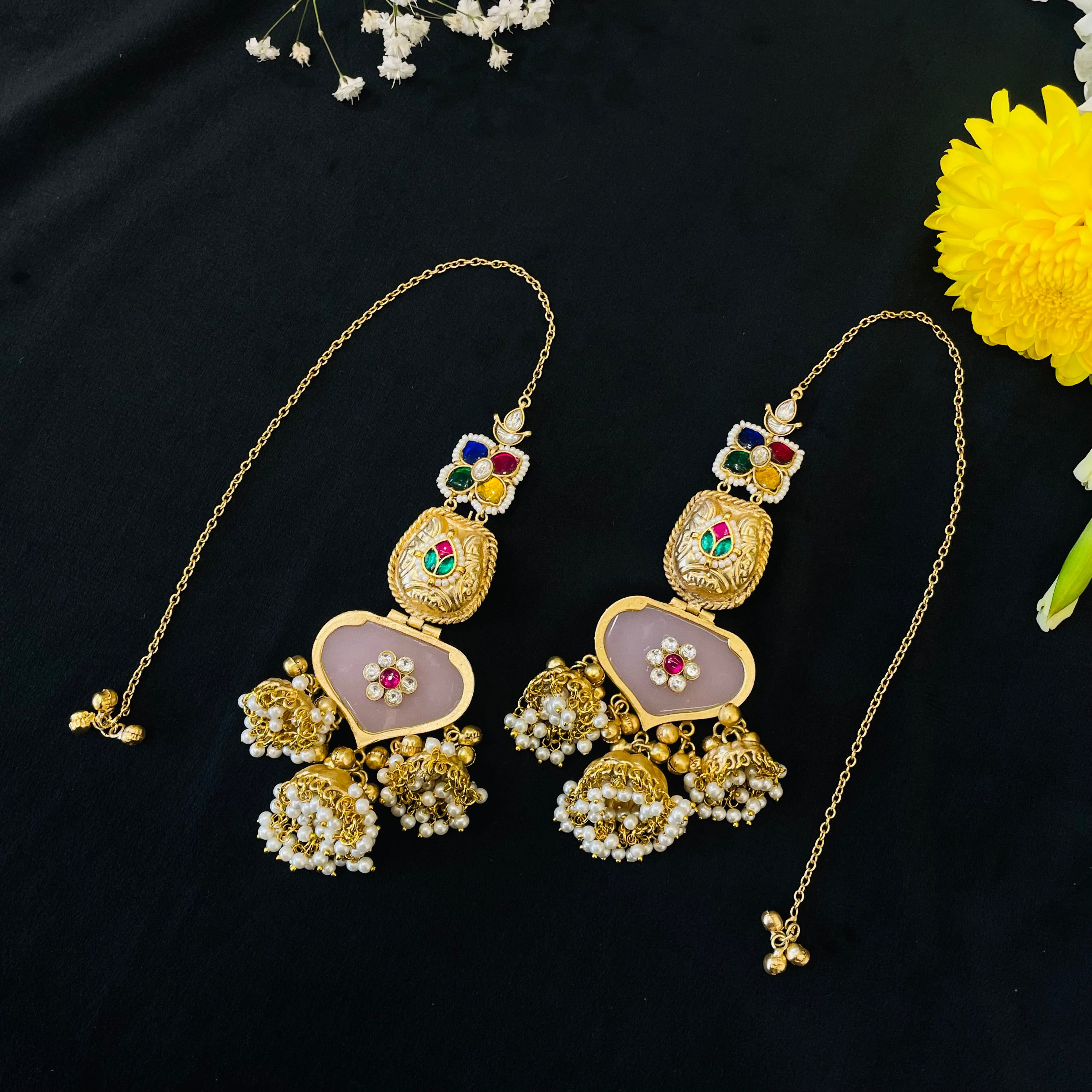 Nayaab Fusion Anu earrings