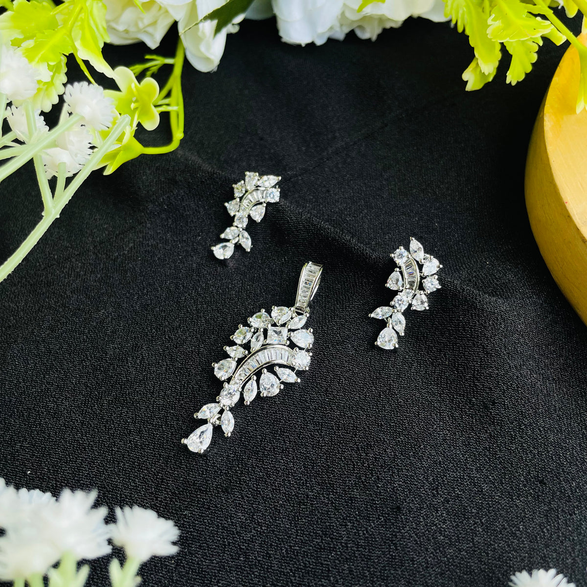 Crystal Pendant Set