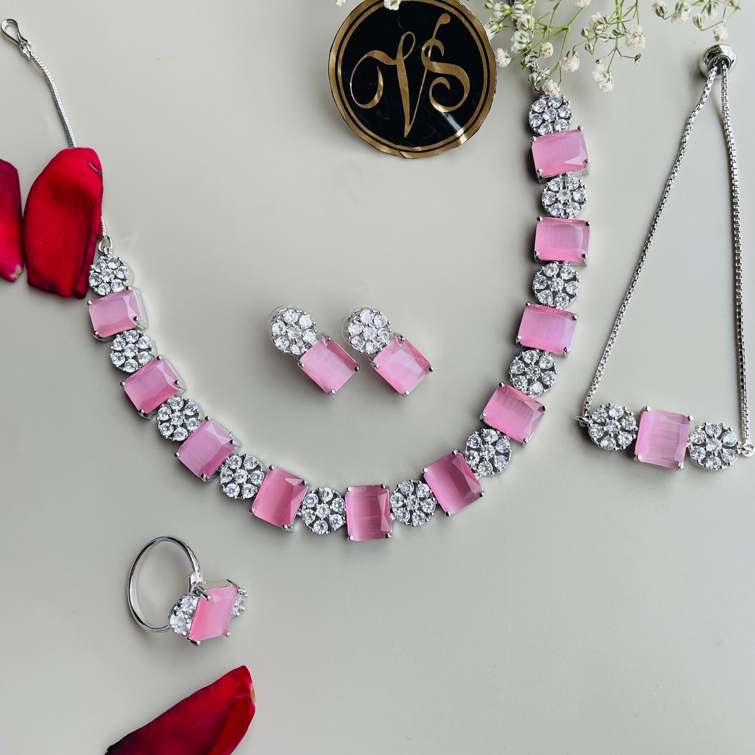 Ad leena Neckpiece combo Free Gift