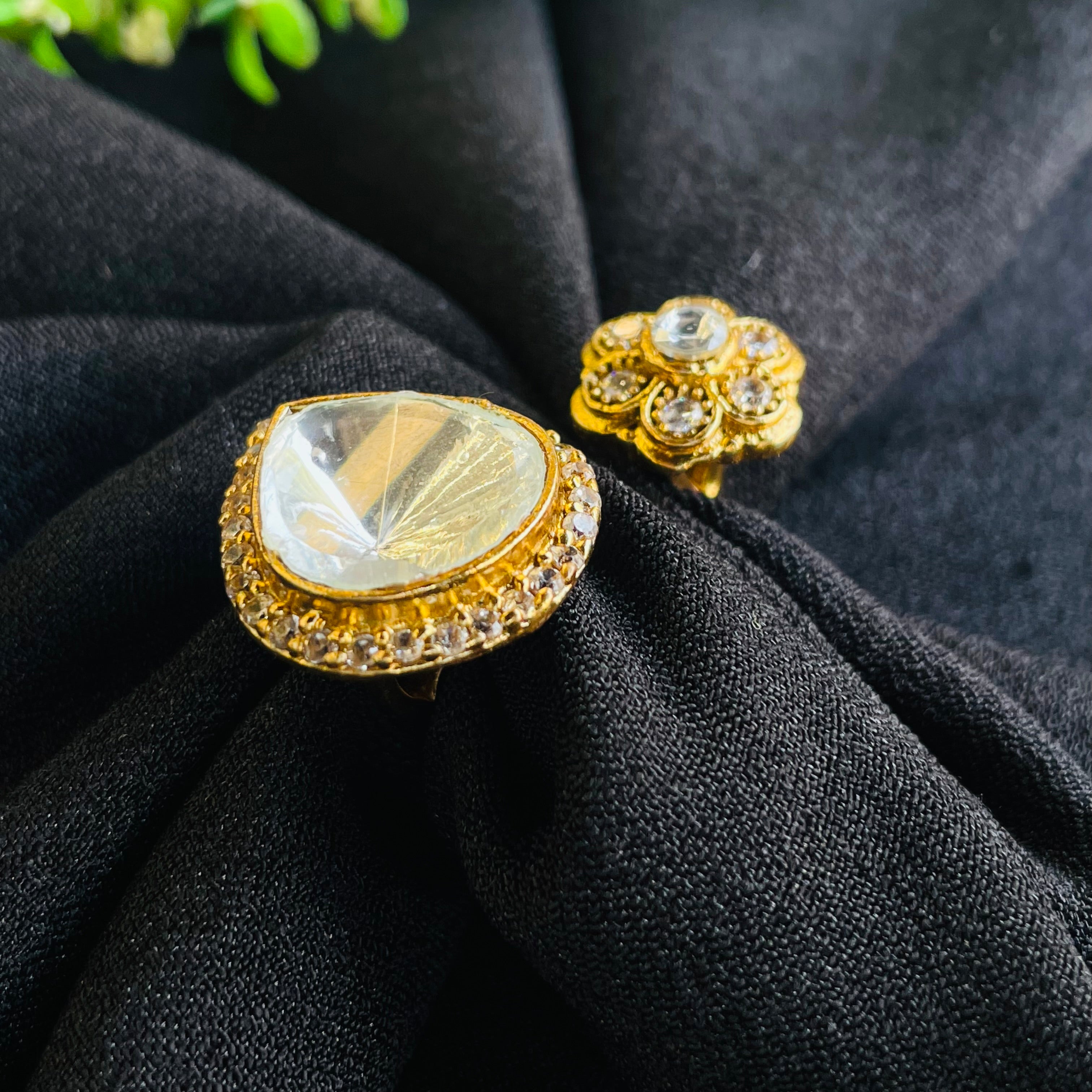 Nayaab Vani Polki Ring