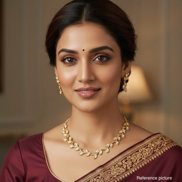 Nayaab Malika Polki Neckpiece