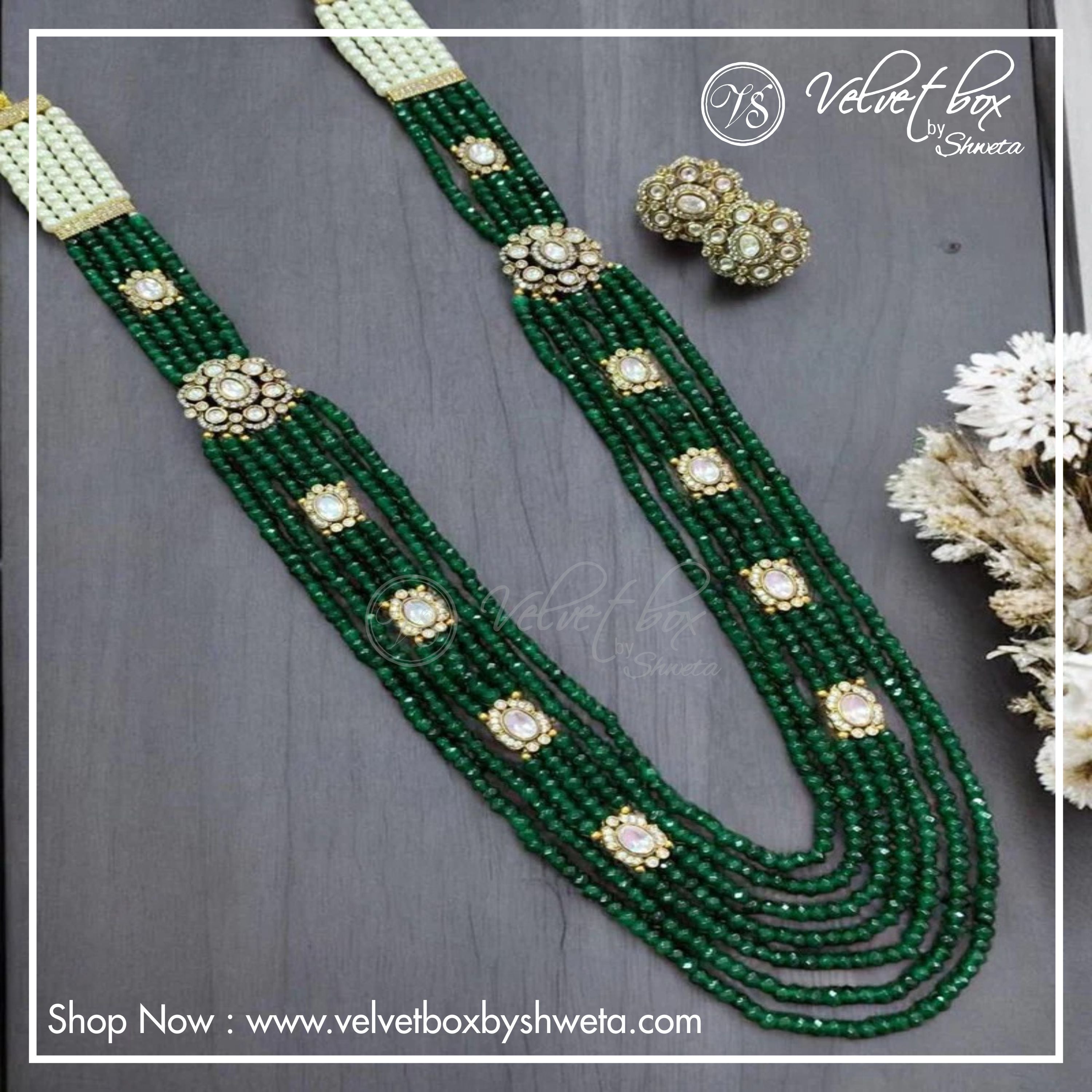 Nayaab rusi long Neckpiece