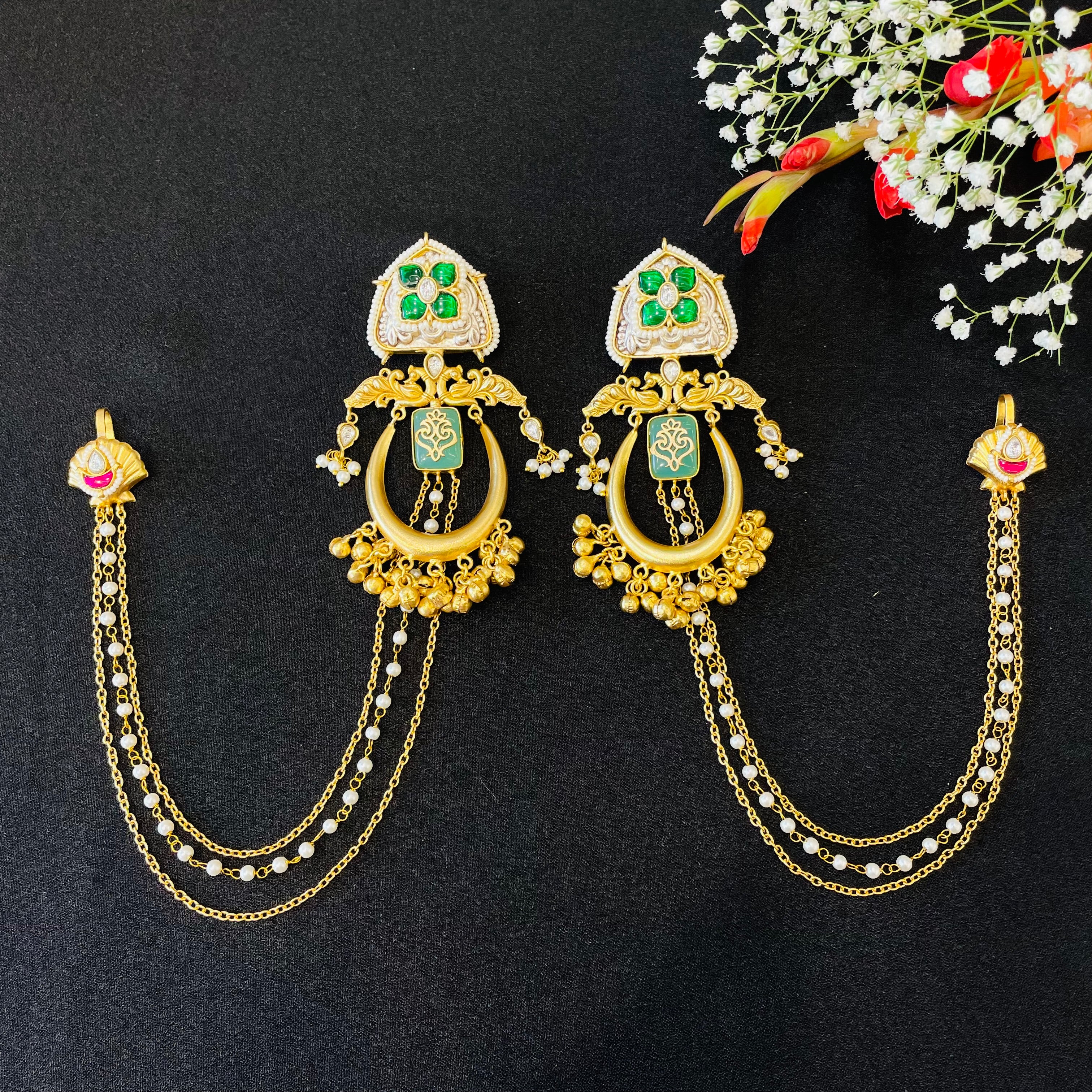 Nayaab fusion aayat earrings