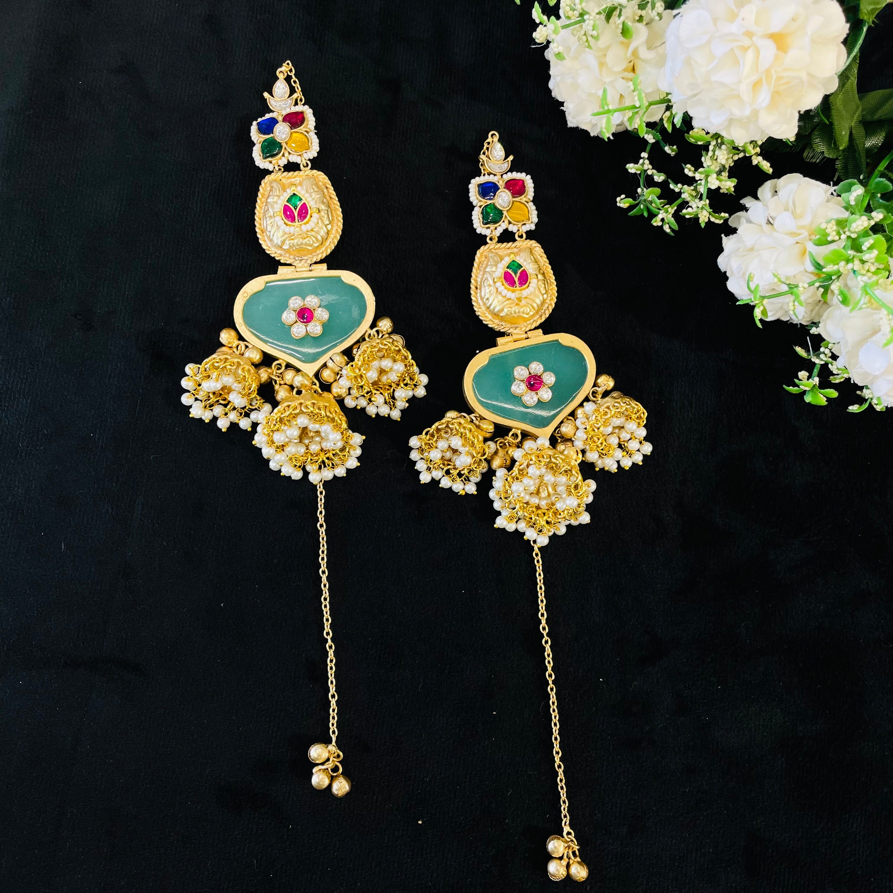 Nayaab Fusion Anu earrings
