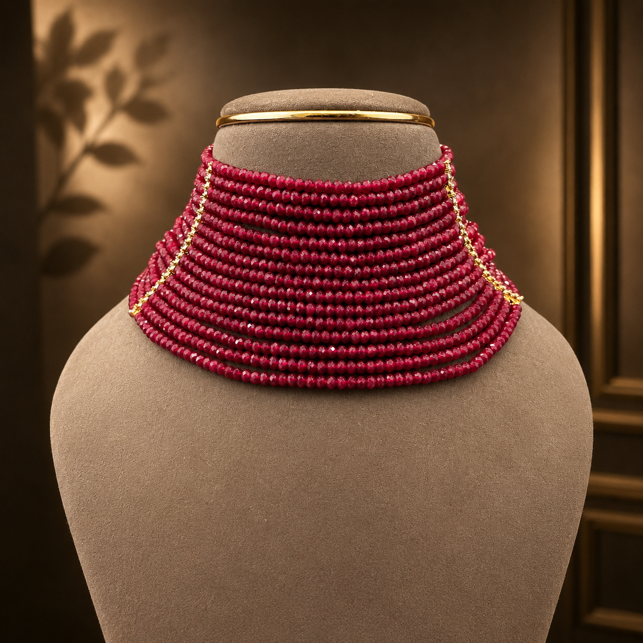 Nayaab Ruhani Ruby Choker