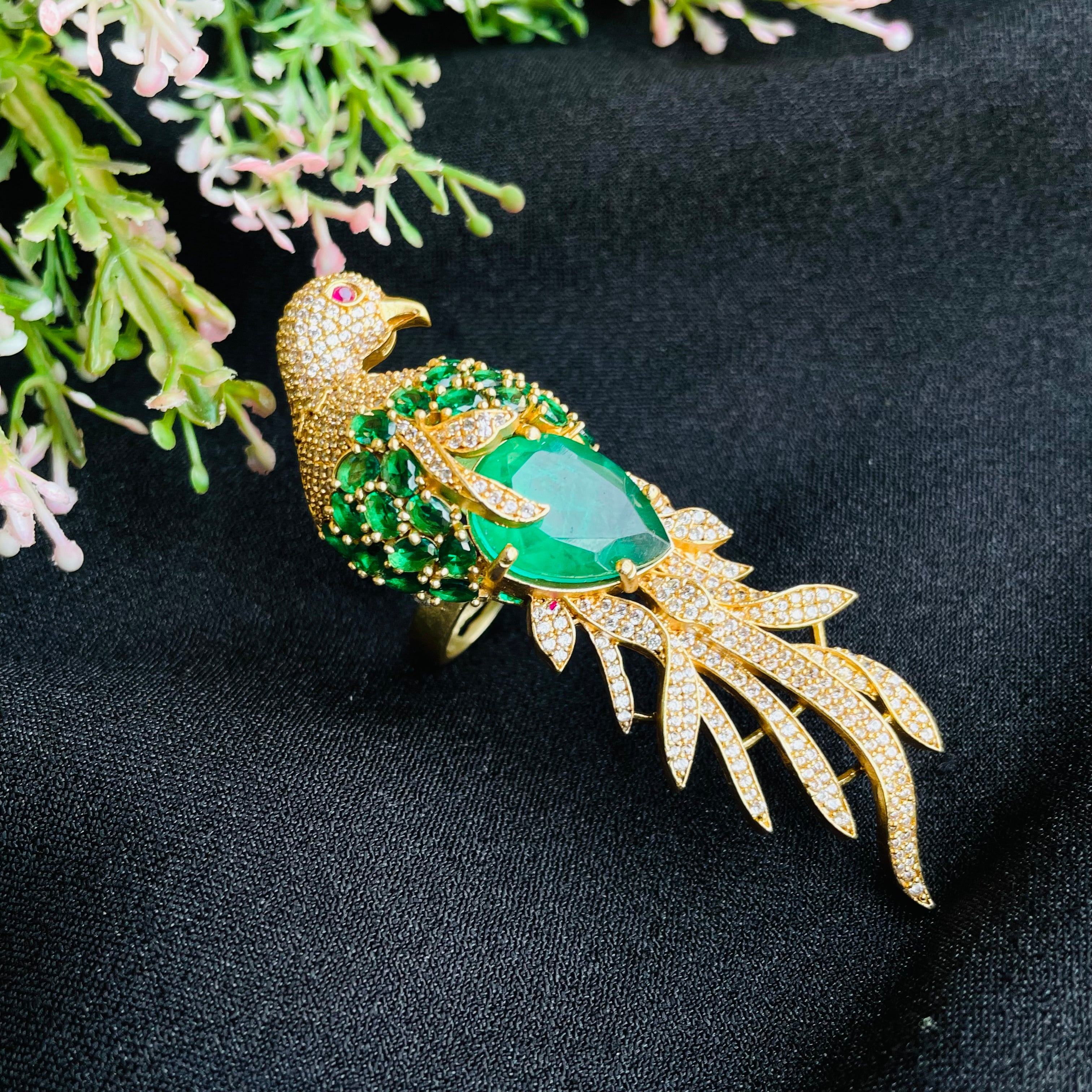 Nayaab Diva Ring adjustable