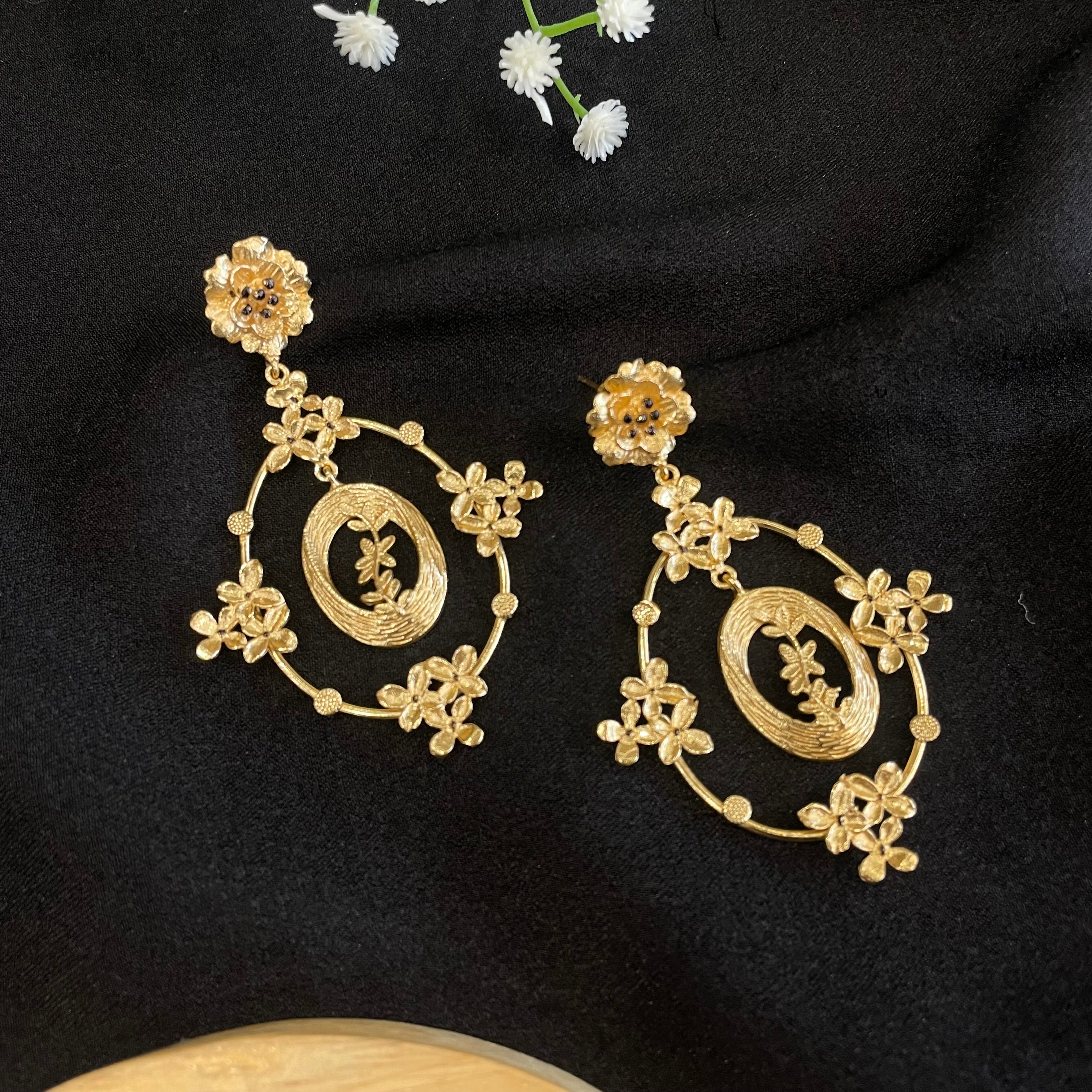 Flora Halo Earrings