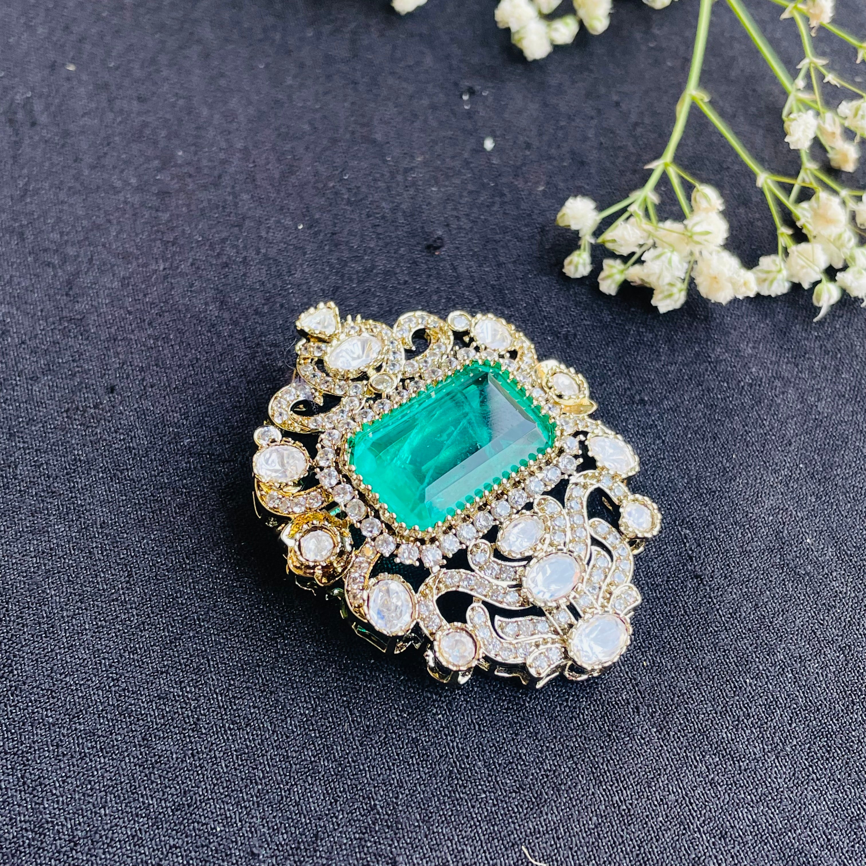 Nayaab Wells brooch