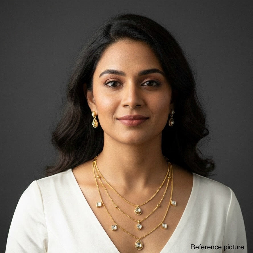 Nayaab Anushka Polki Neckpiece