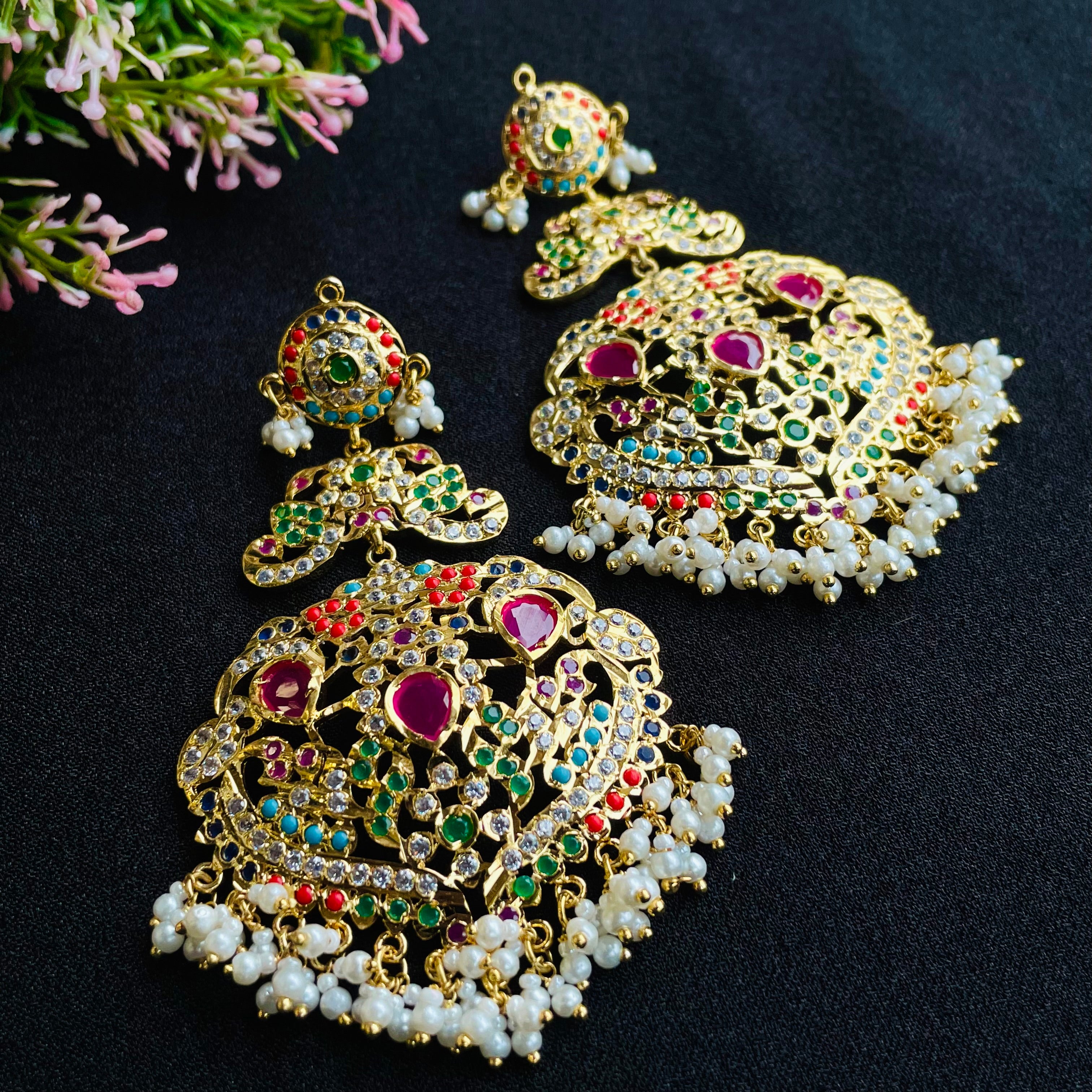 Nayaab Padma Earrings