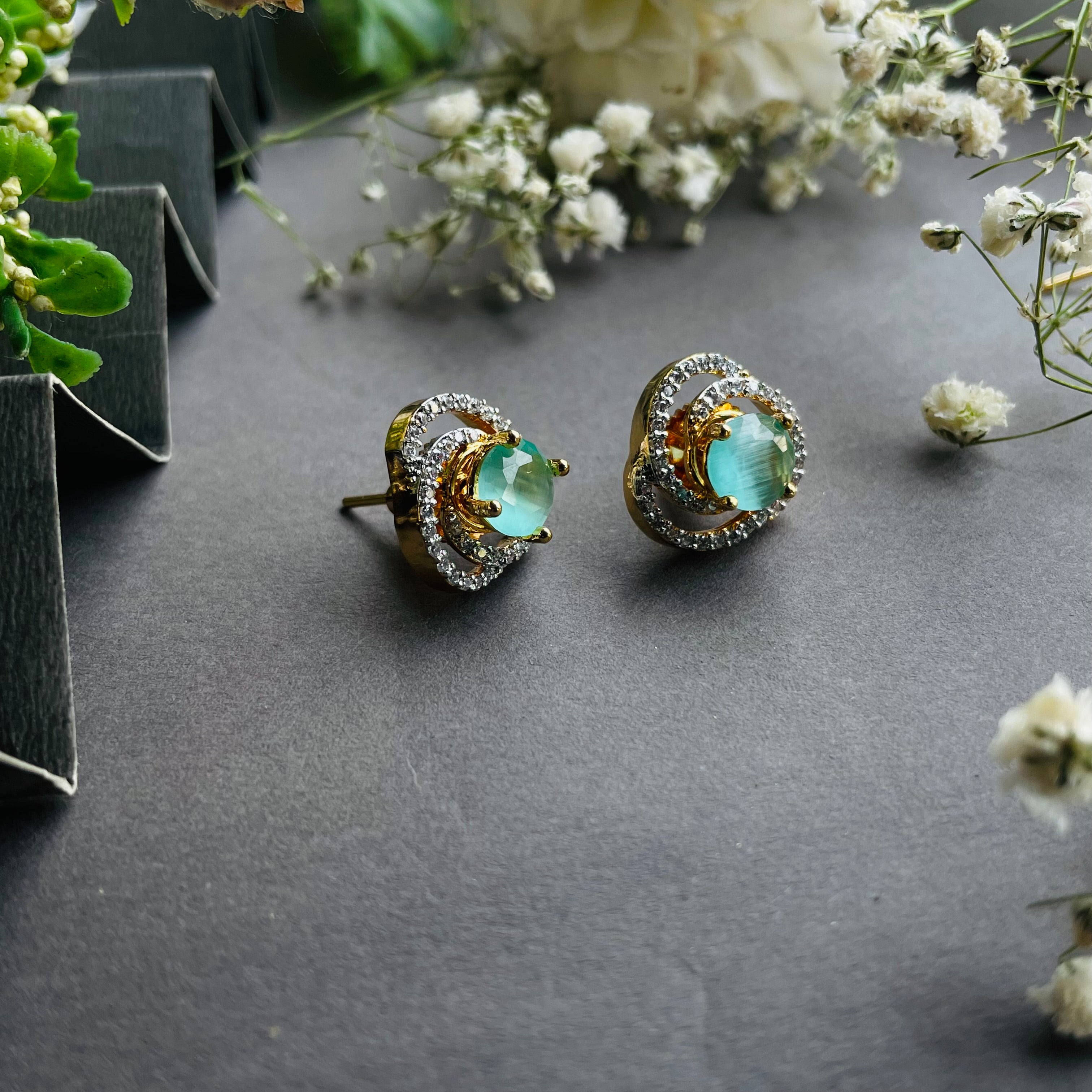 Ad Josie studs colour changeable