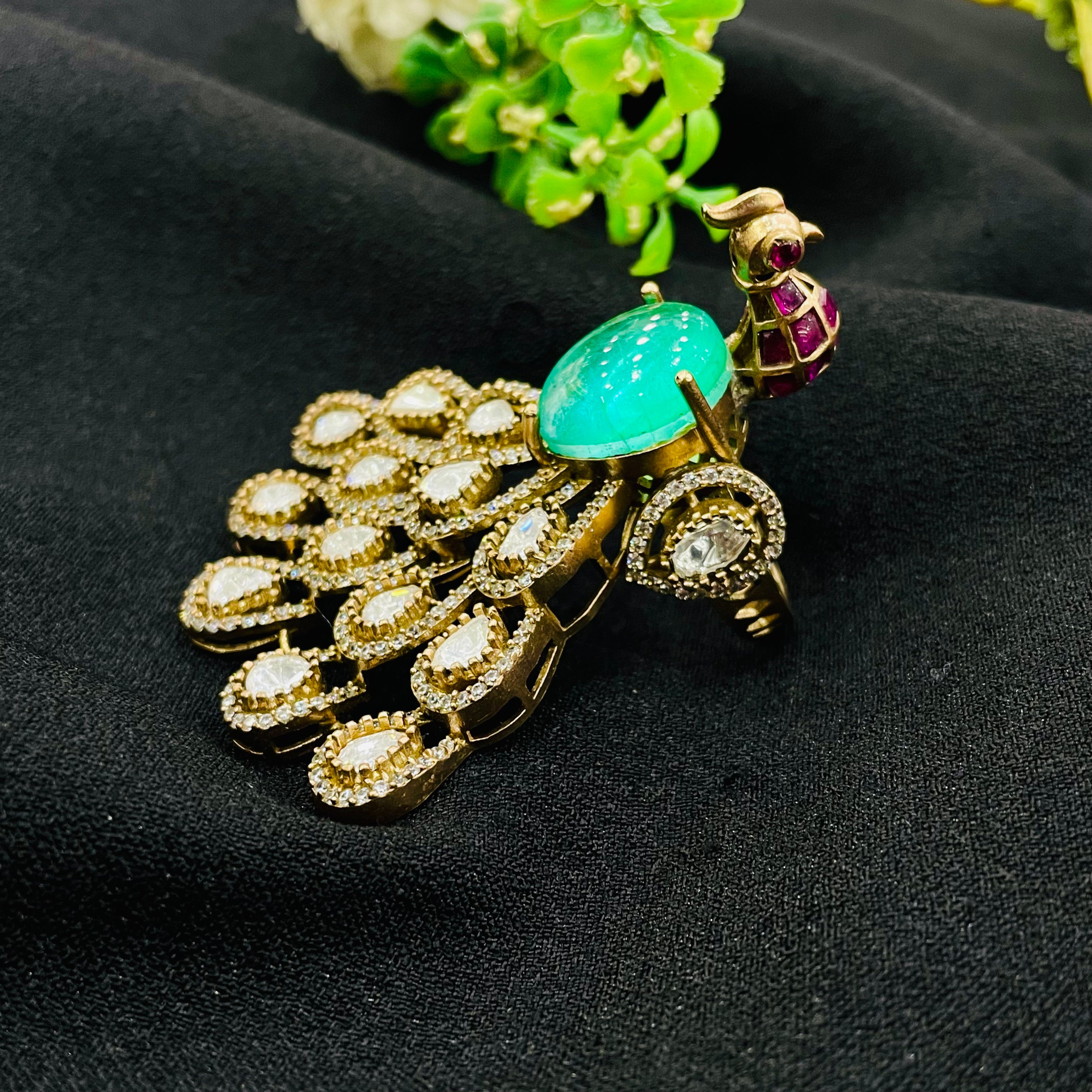 Nayaab Mayur ring adjustable