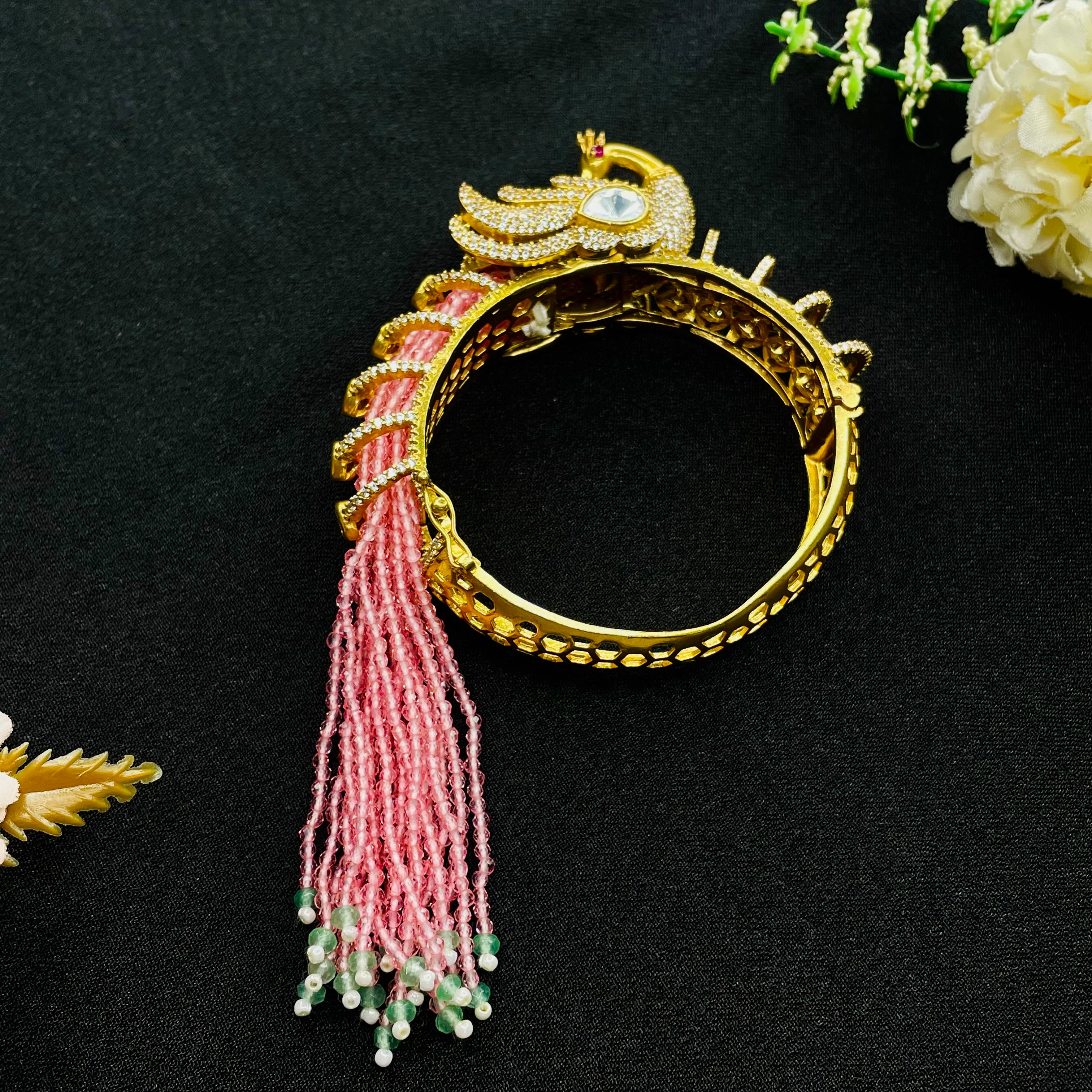 Nayaab Peacock Bangle