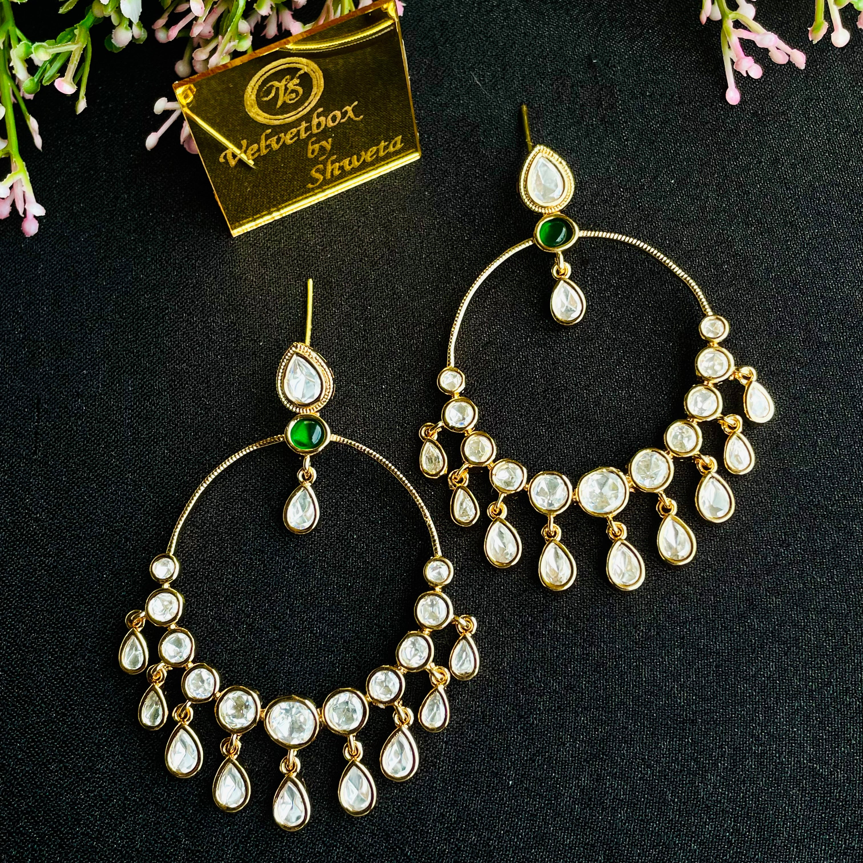 Nayaab Julia Polki Earrings