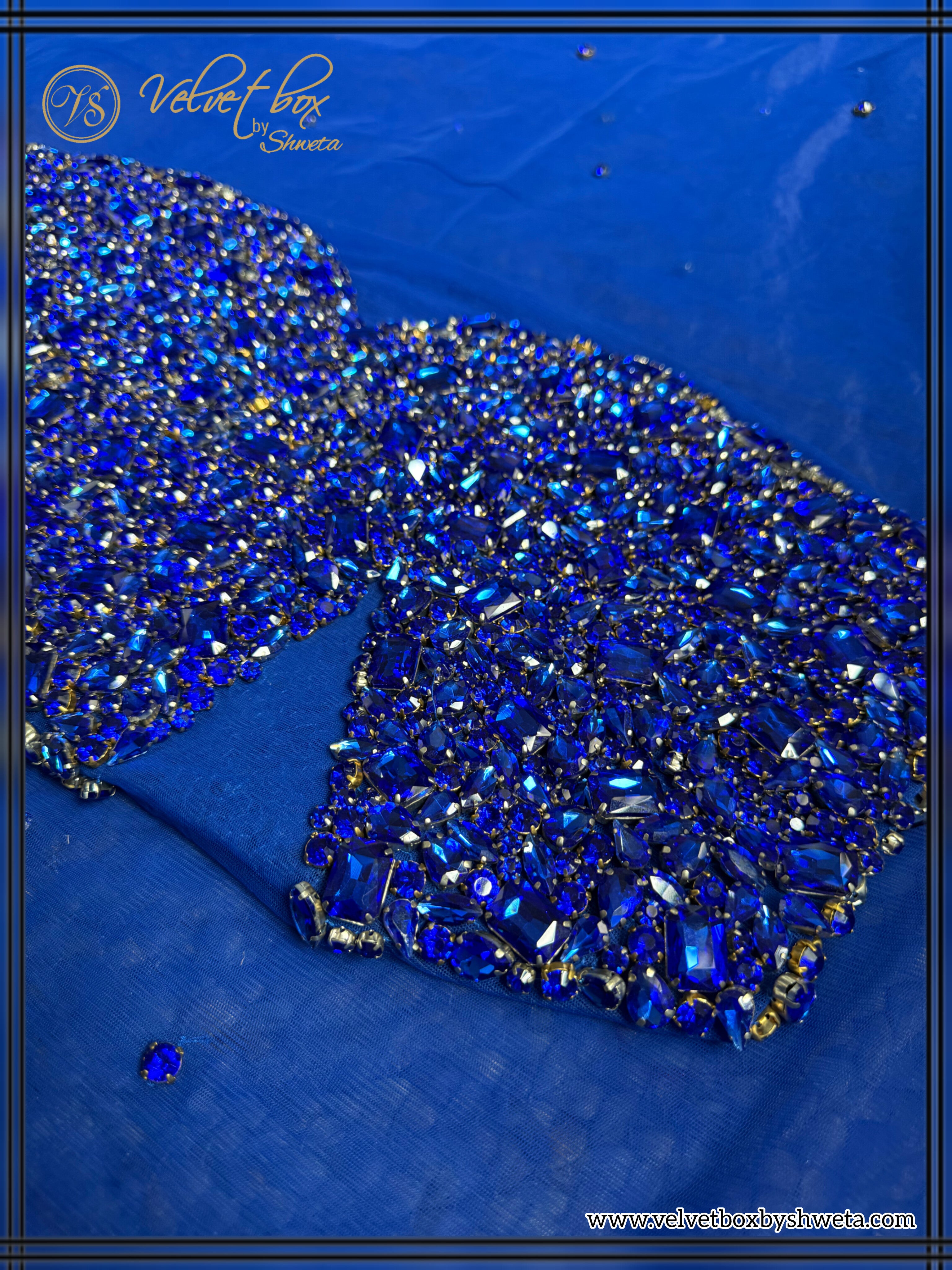 Jhanvi Crystal Saree