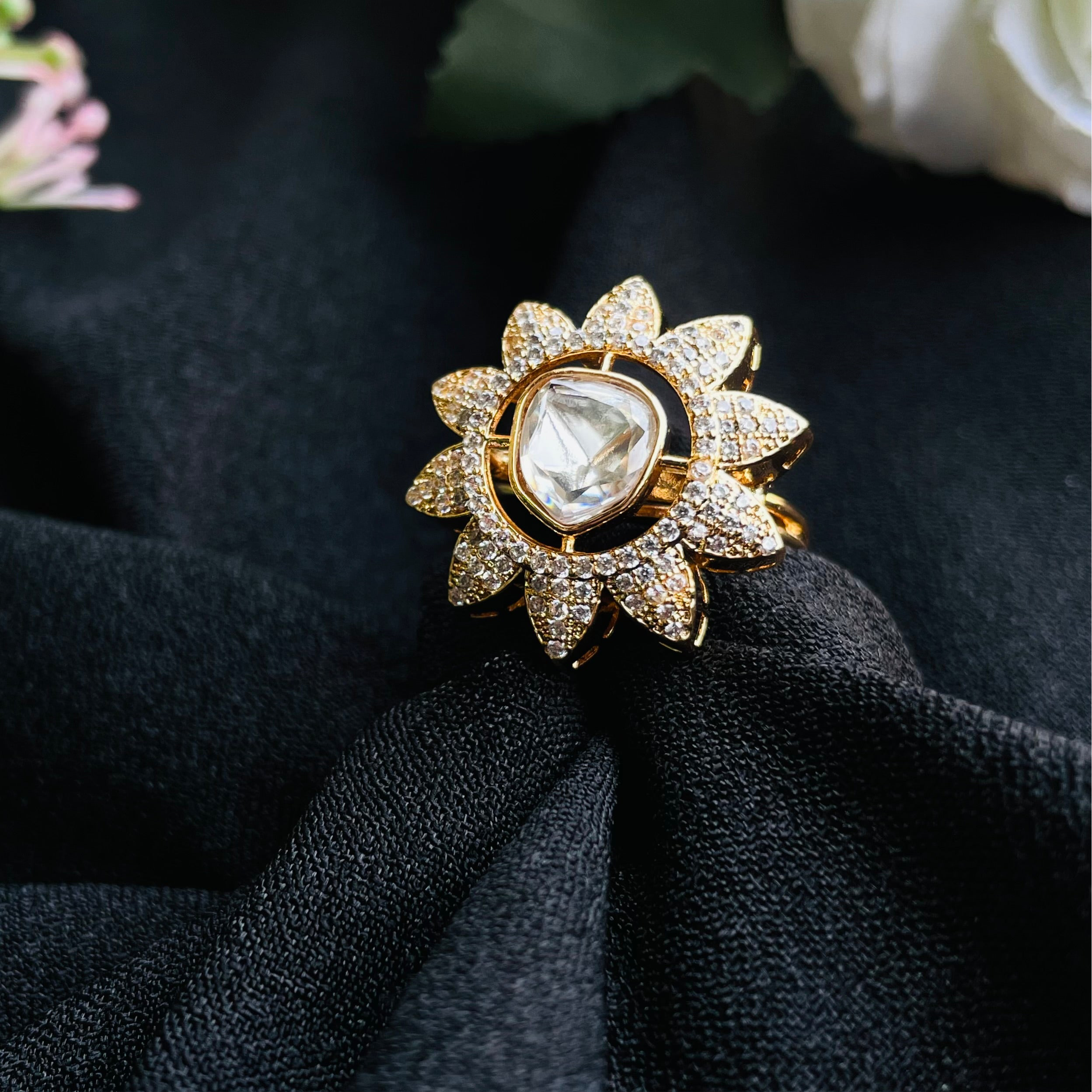 Nayaab aanika polki rings