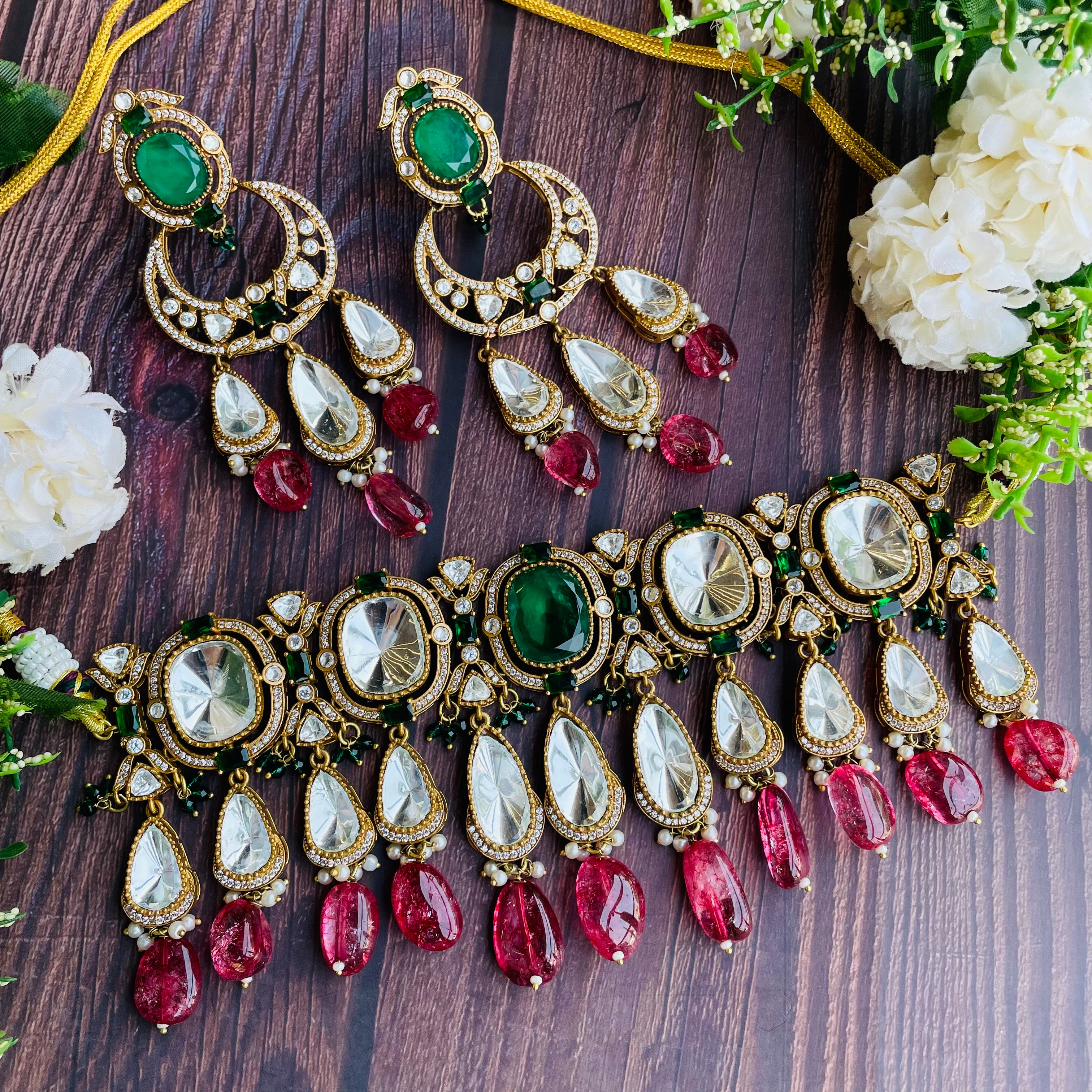 Nayaab Kritika polki choker