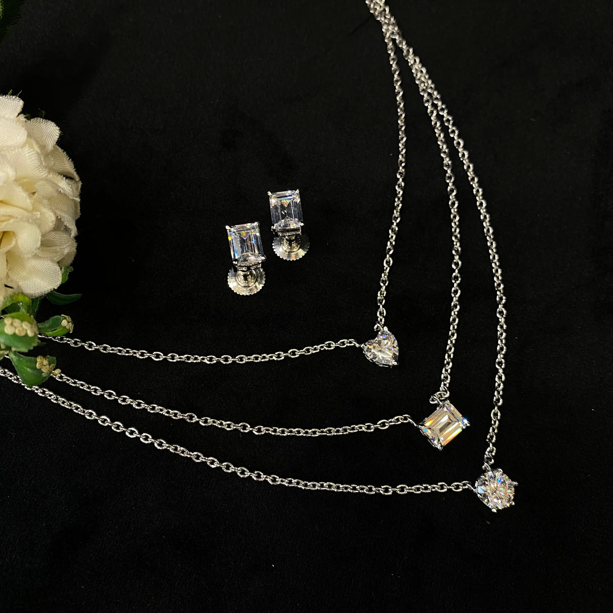Aarohi Layered Pendant Set