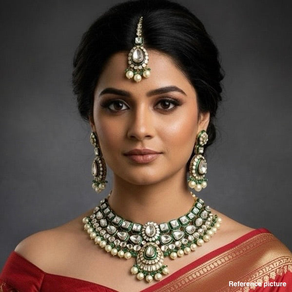 Nayaab Kayenat Polki Neckpiece