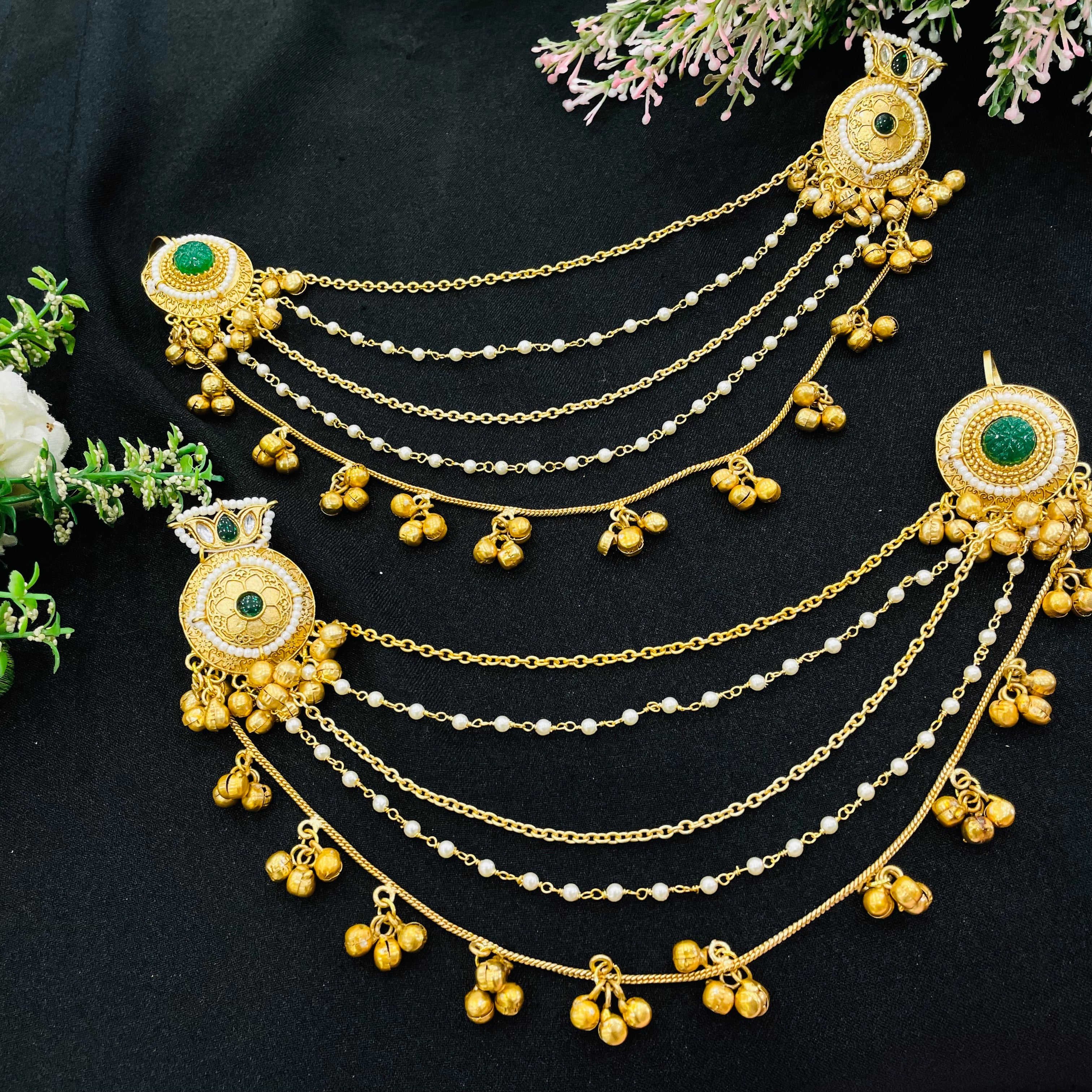 Nayaab Priyanka Earring Kanchain