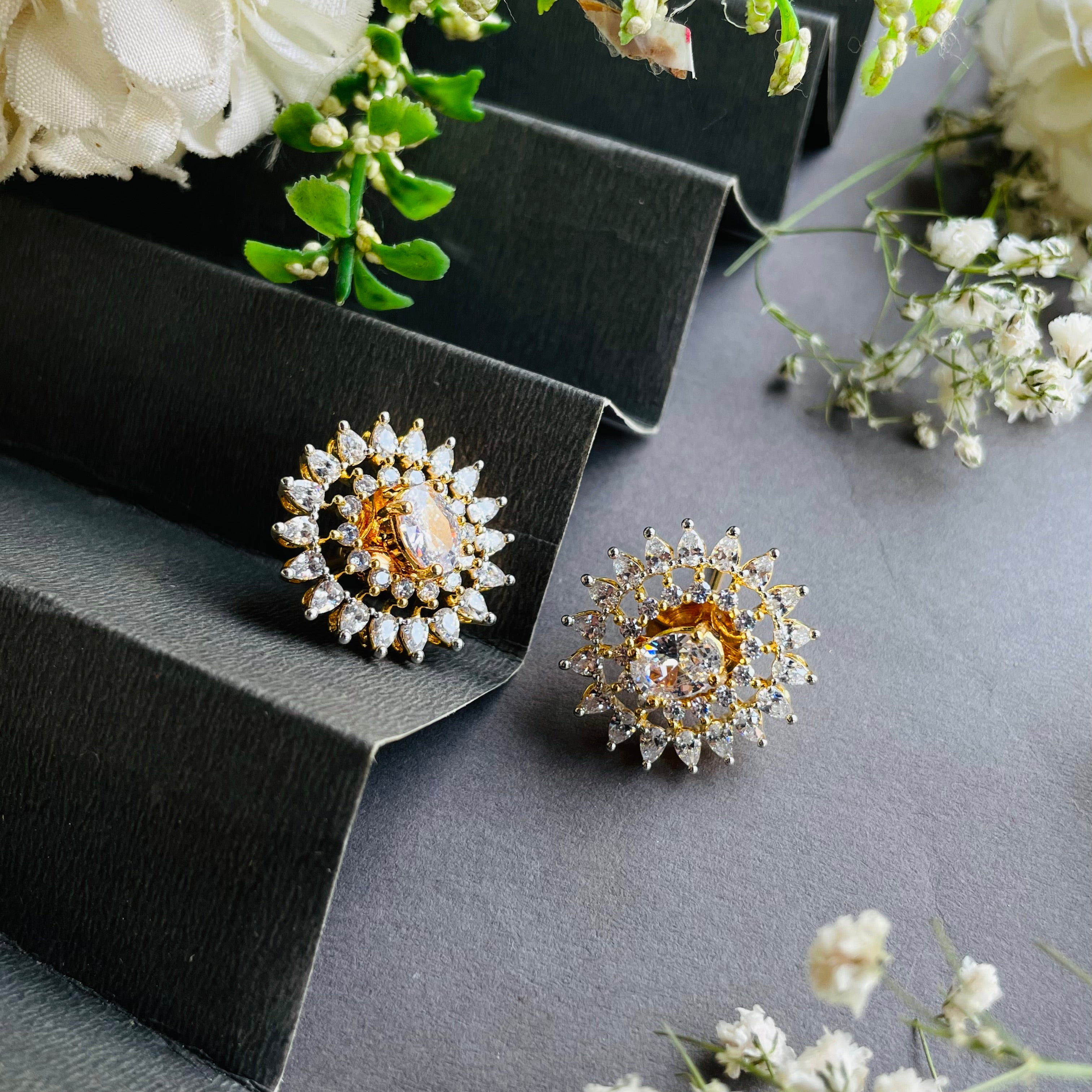 Ad Lucy studs colour changeable