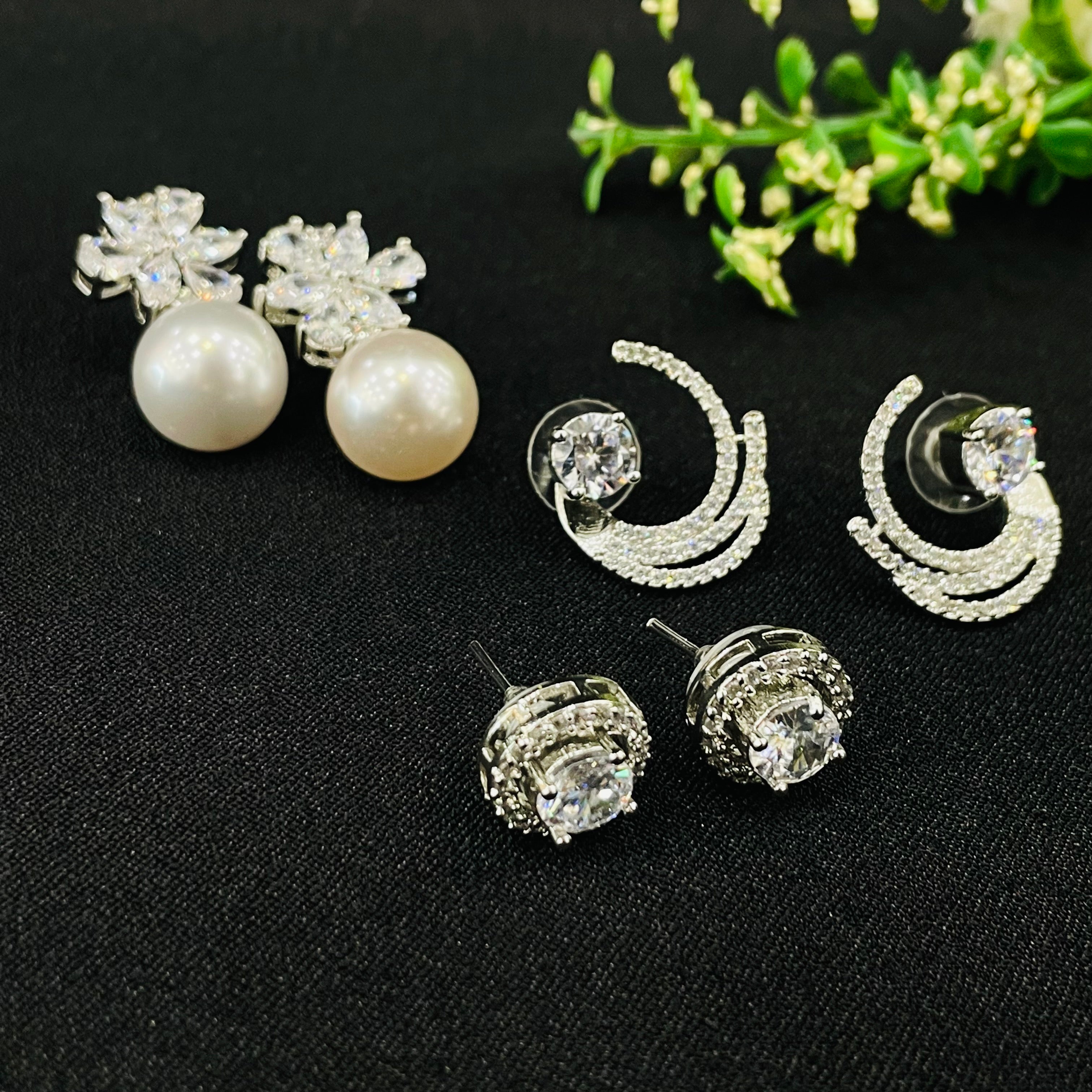 Ad Eesha Studs Combo
