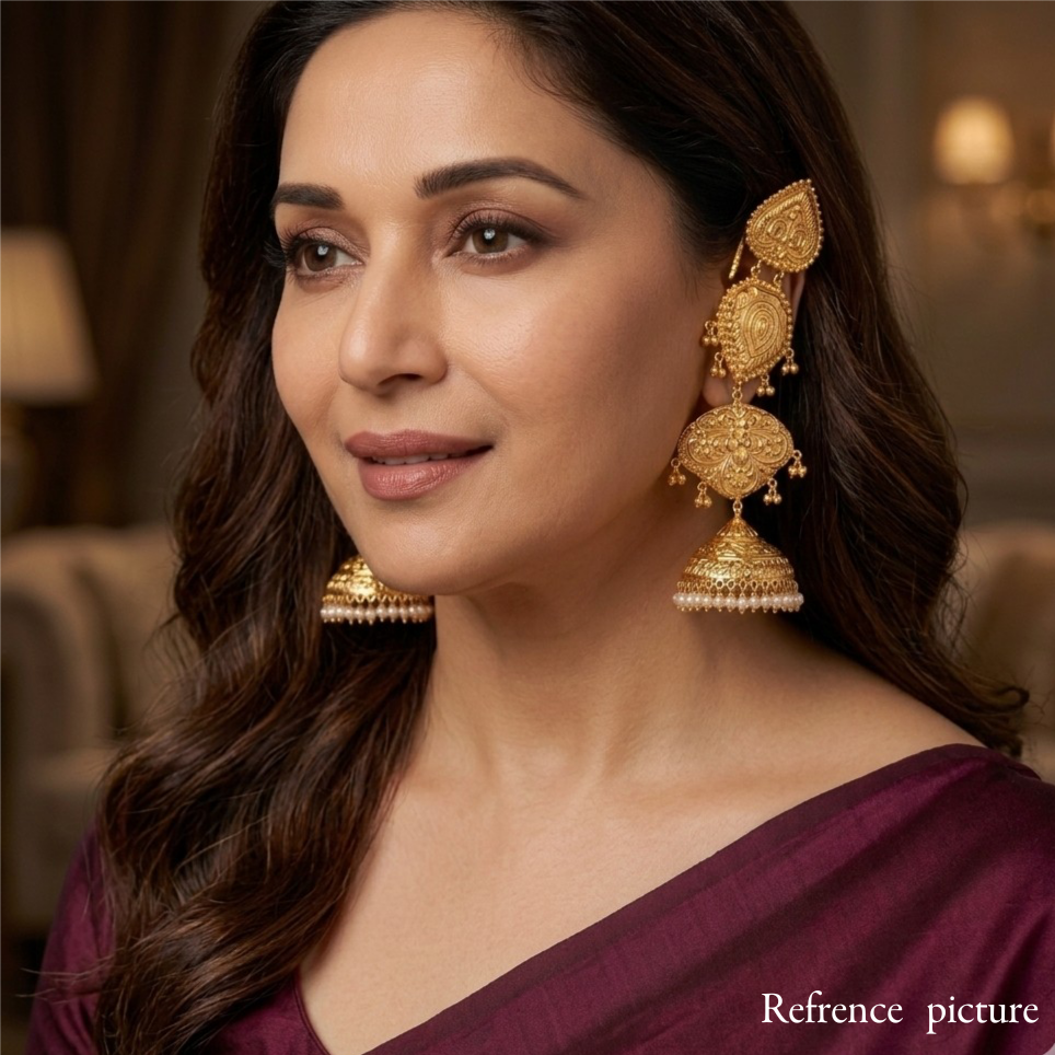 Nayaab Madhuri Jhumka earrings