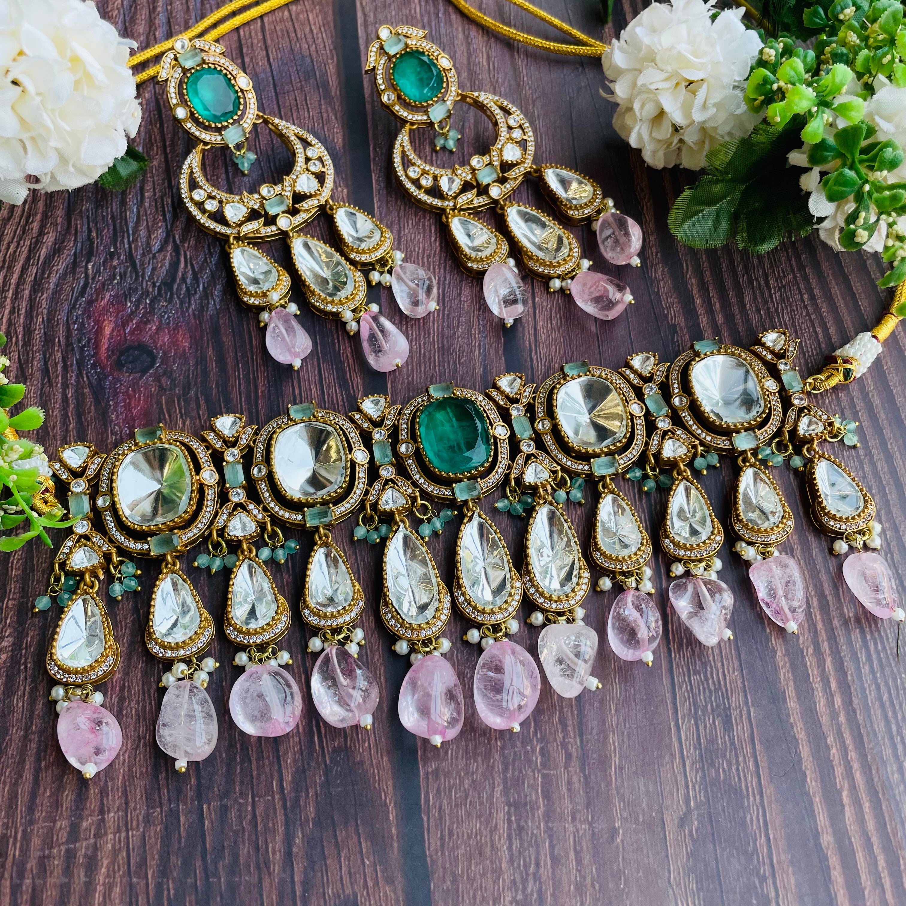 Nayaab Kritika polki choker