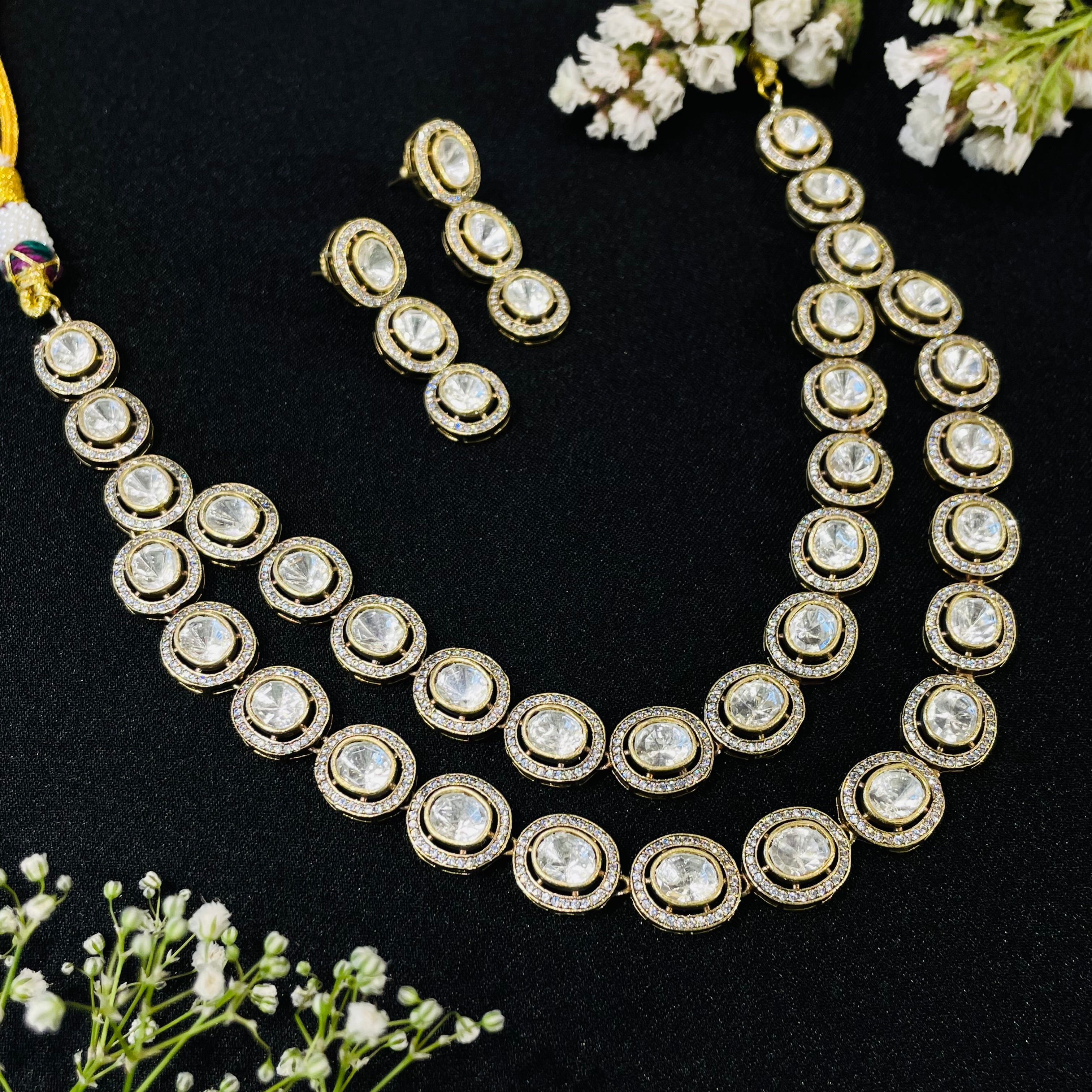 Nayaab Aadhya Polki Neckpiece