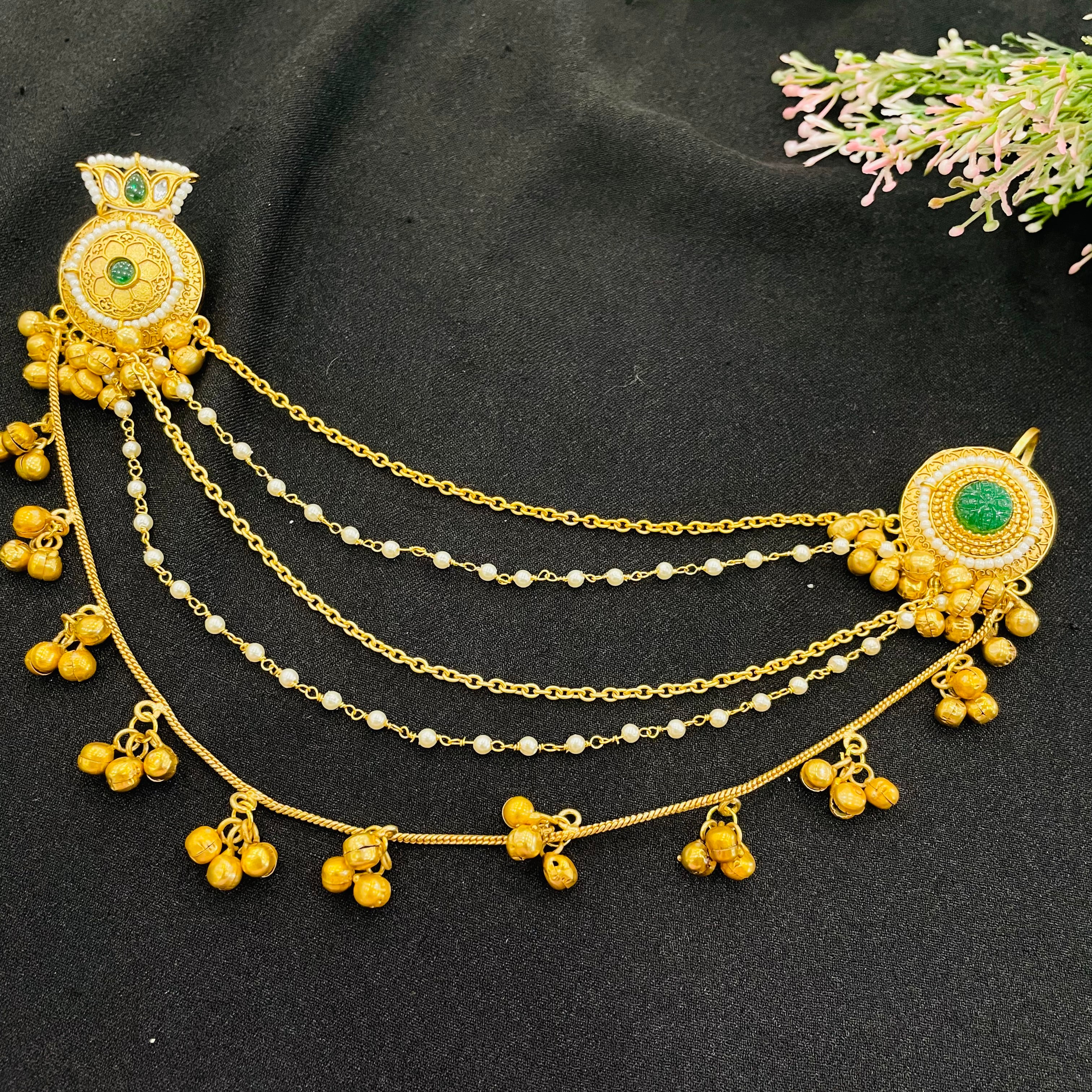 Nayaab Priyanka Earring Kanchain