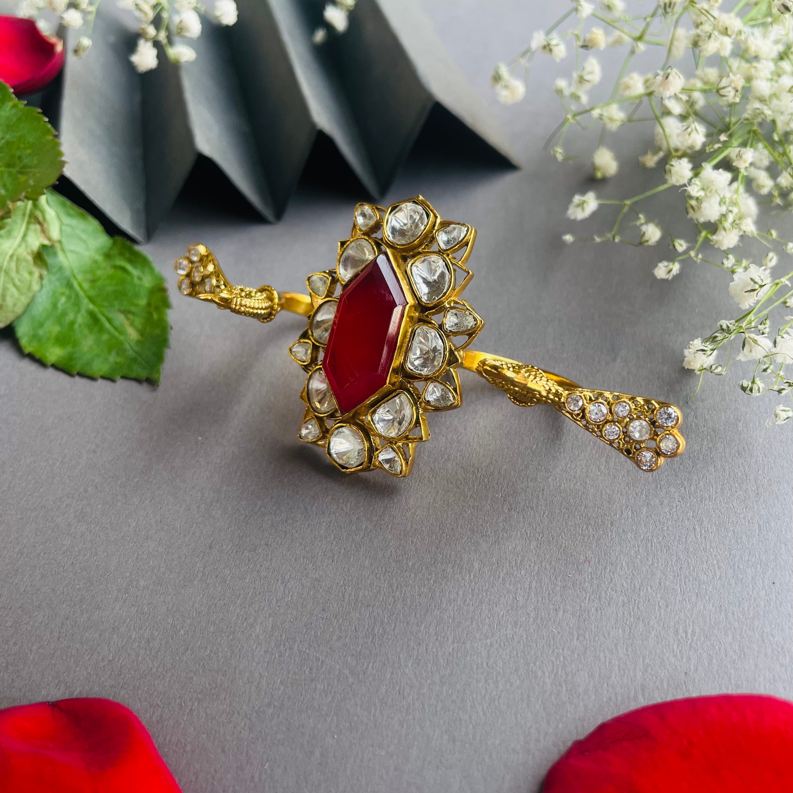 Nayaab Risha Ring adjustable