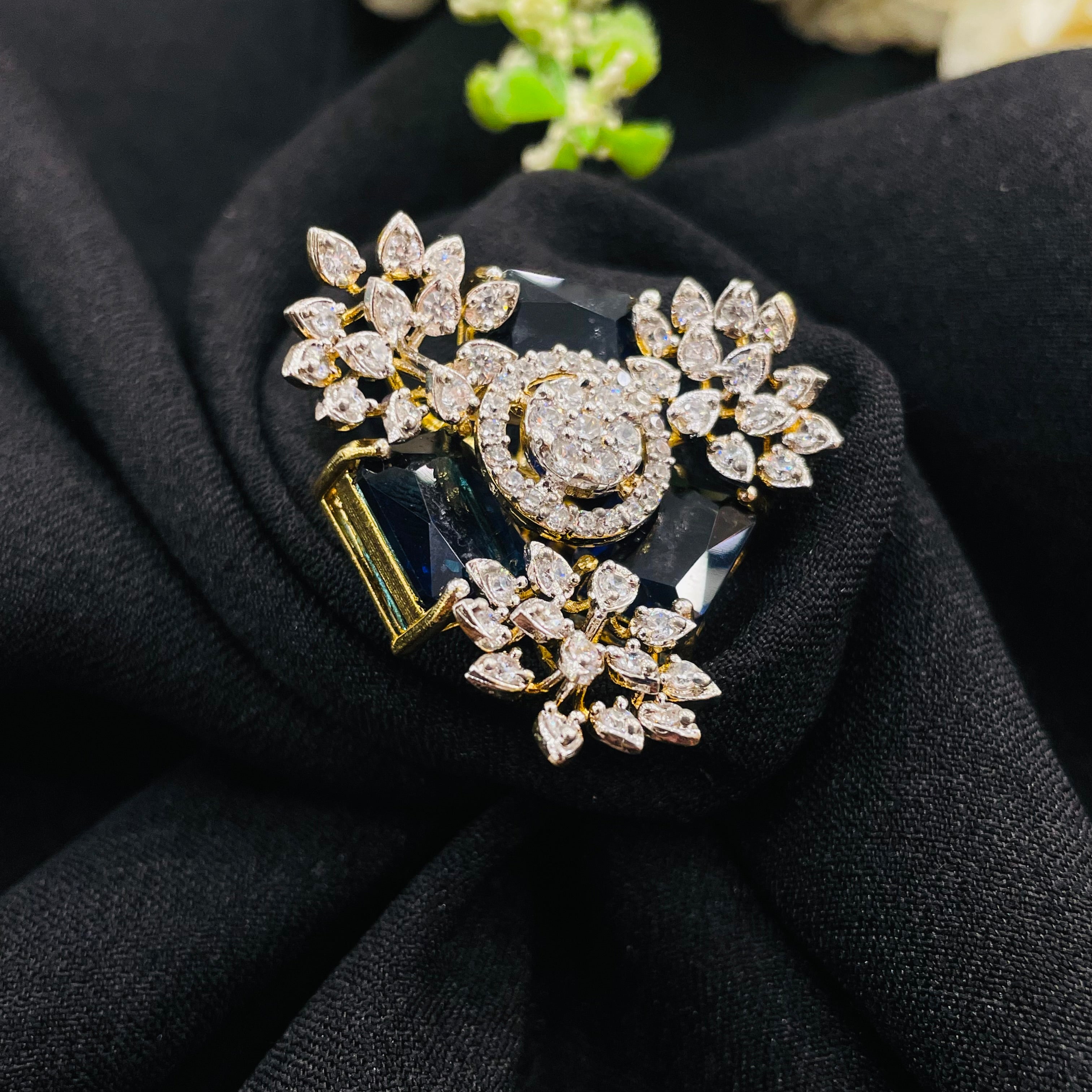 VS Sterling silver cocktail ring 227 14G