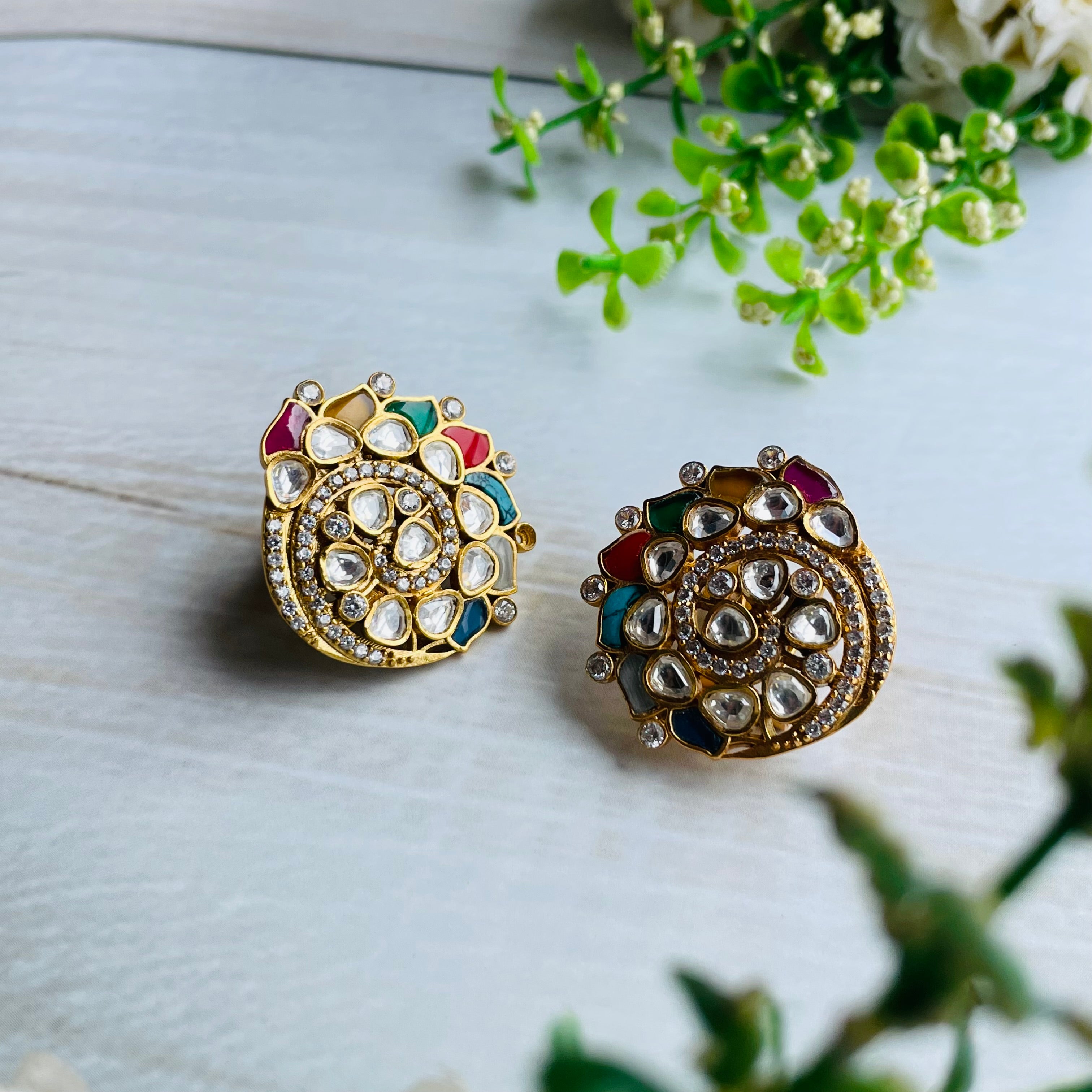 Nayaab Ruhi Multi studs