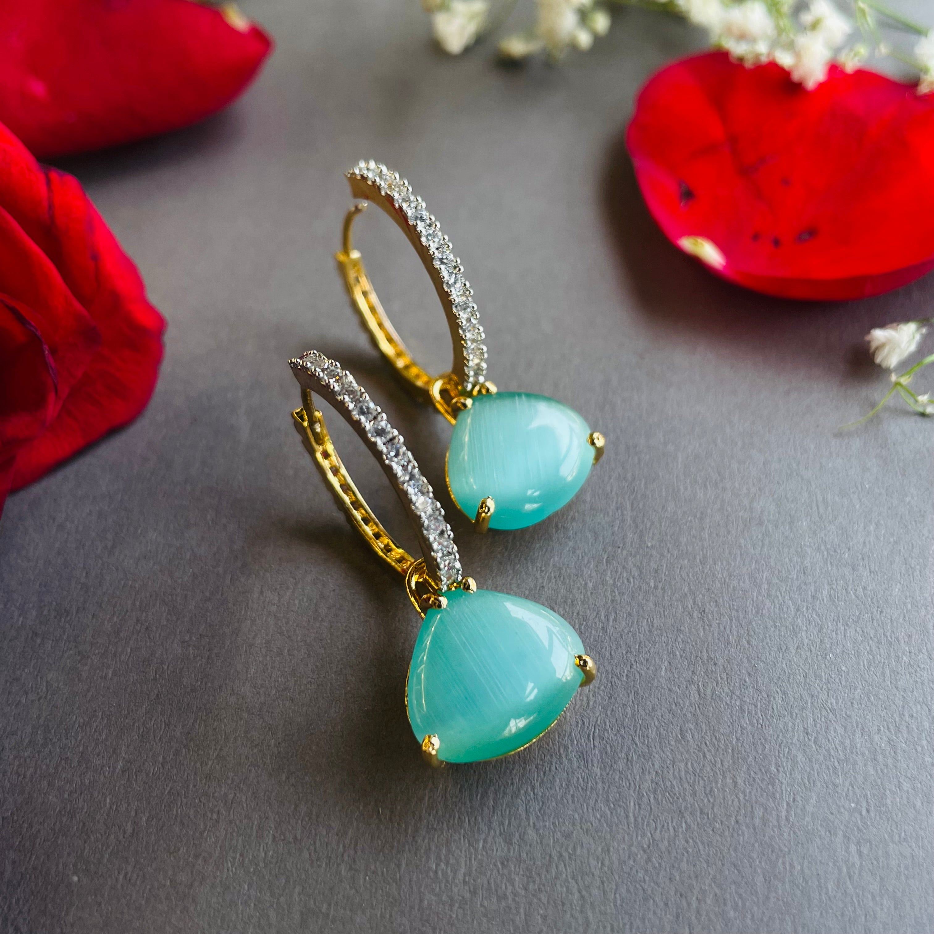 Ad Elsa colour changeable earring