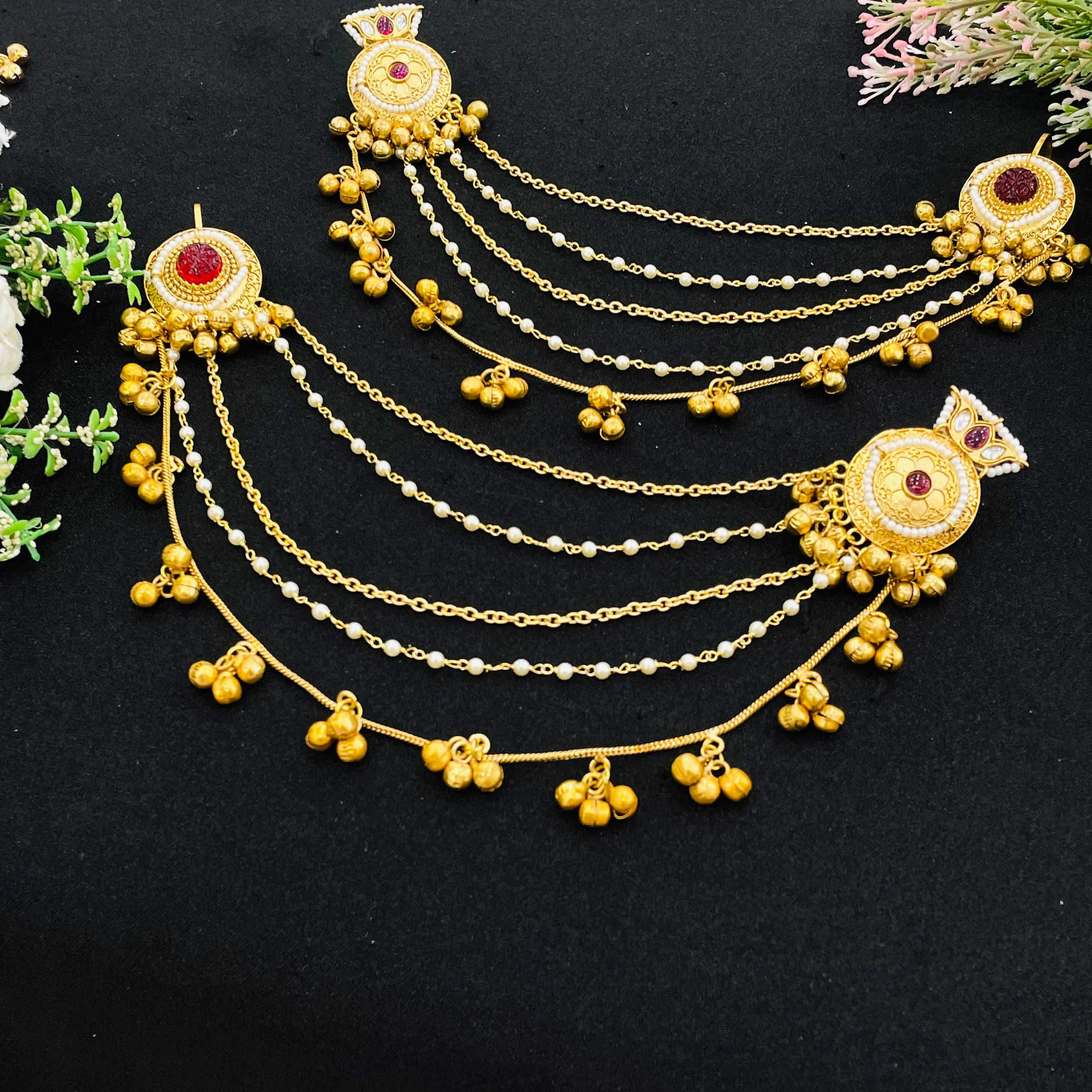 Nayaab Priyanka Earring Kanchain