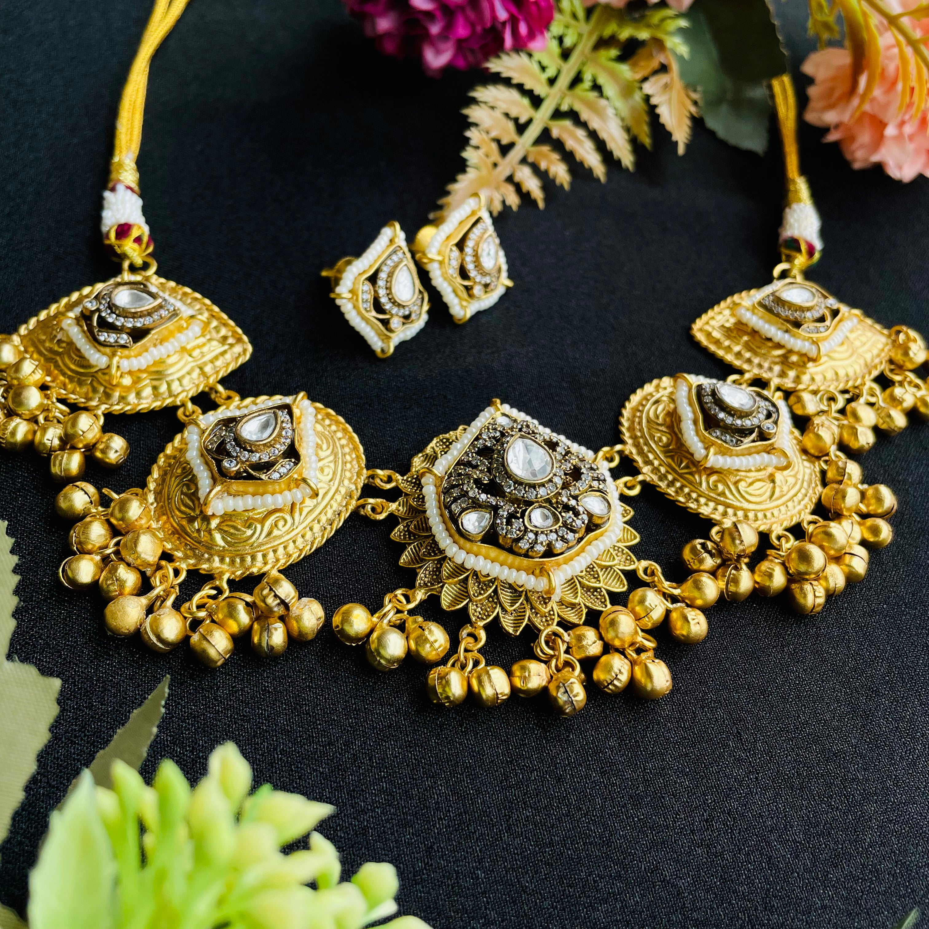 Nayaab Raani Polki Neckpiece