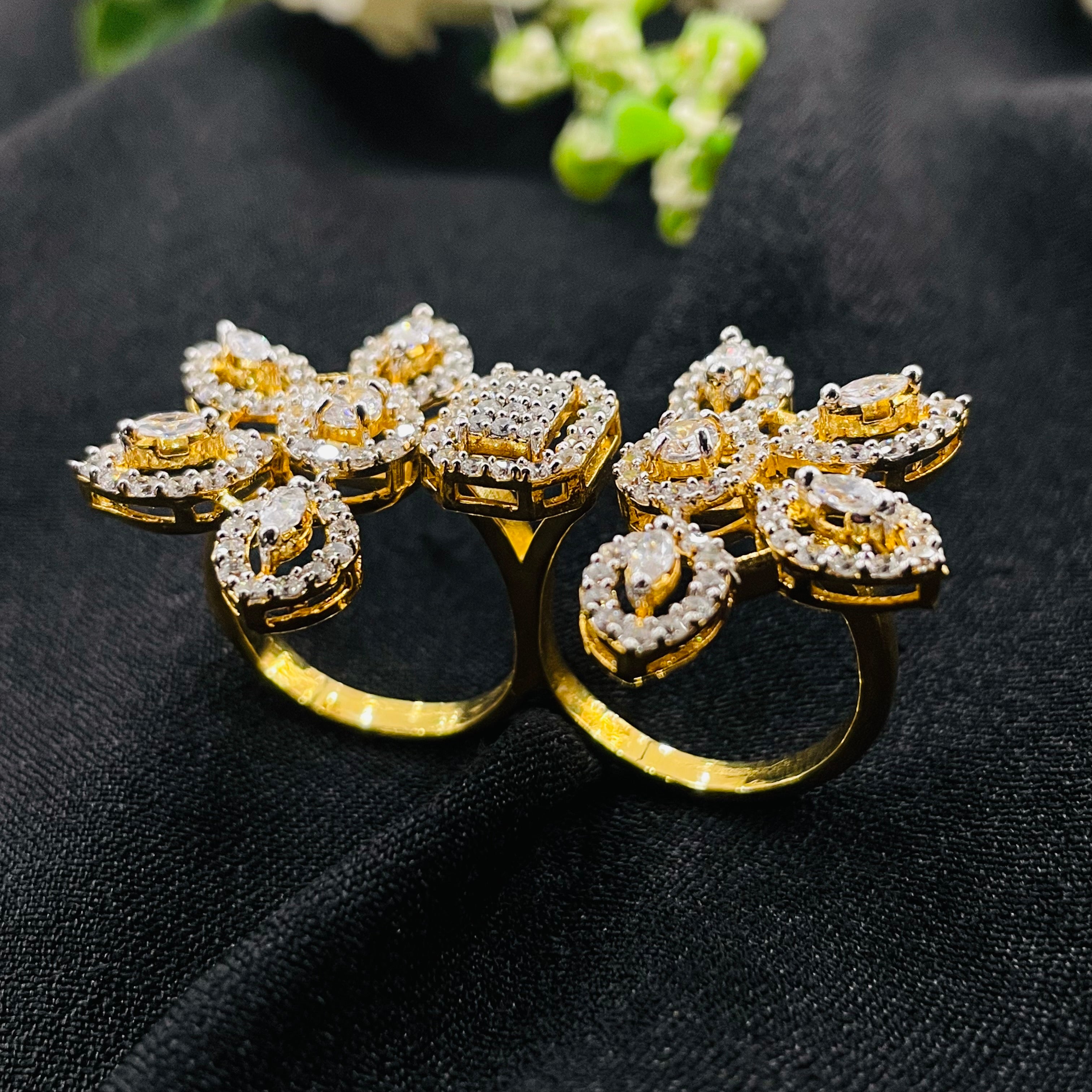 VS Sterling Silver Cocktail Ring 230 12G