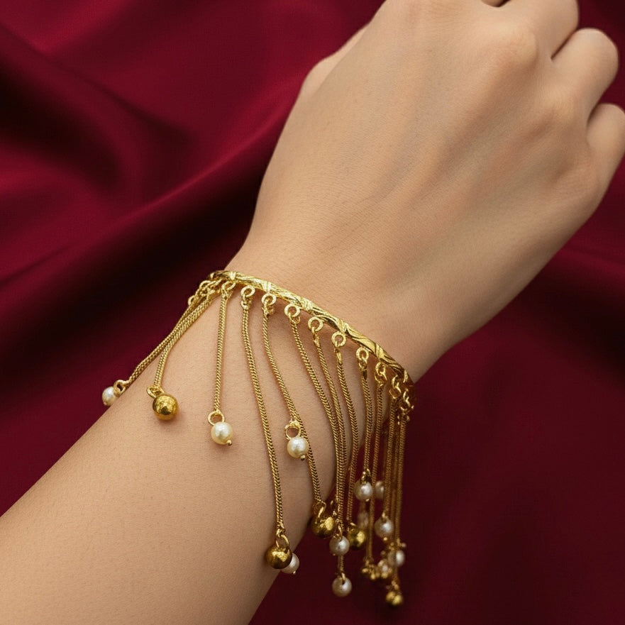 Nayaab Victorian hanging bracelet